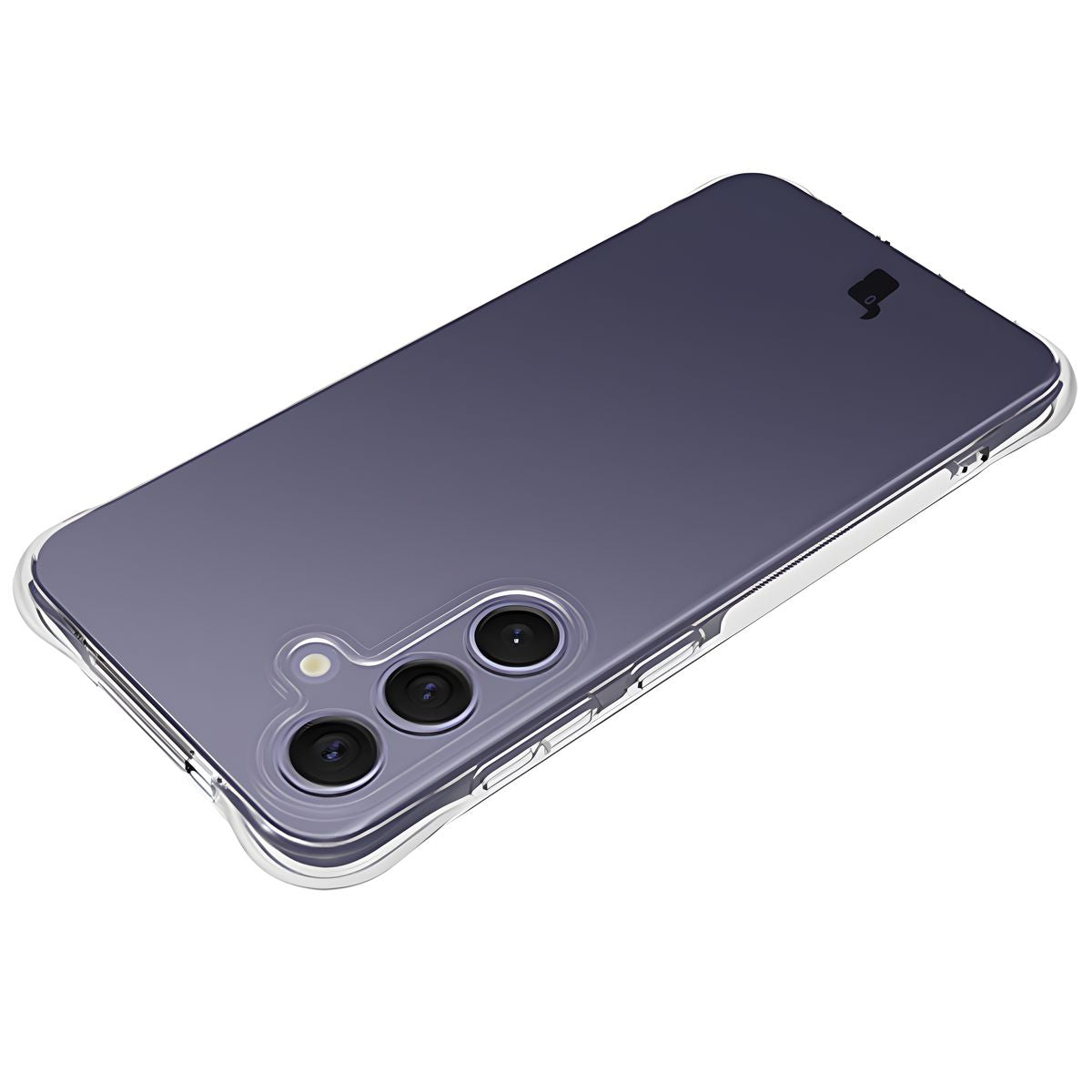 Flexible Handyhülle für Galaxy S25 Plus, Bizon Case Salpa, Transparent