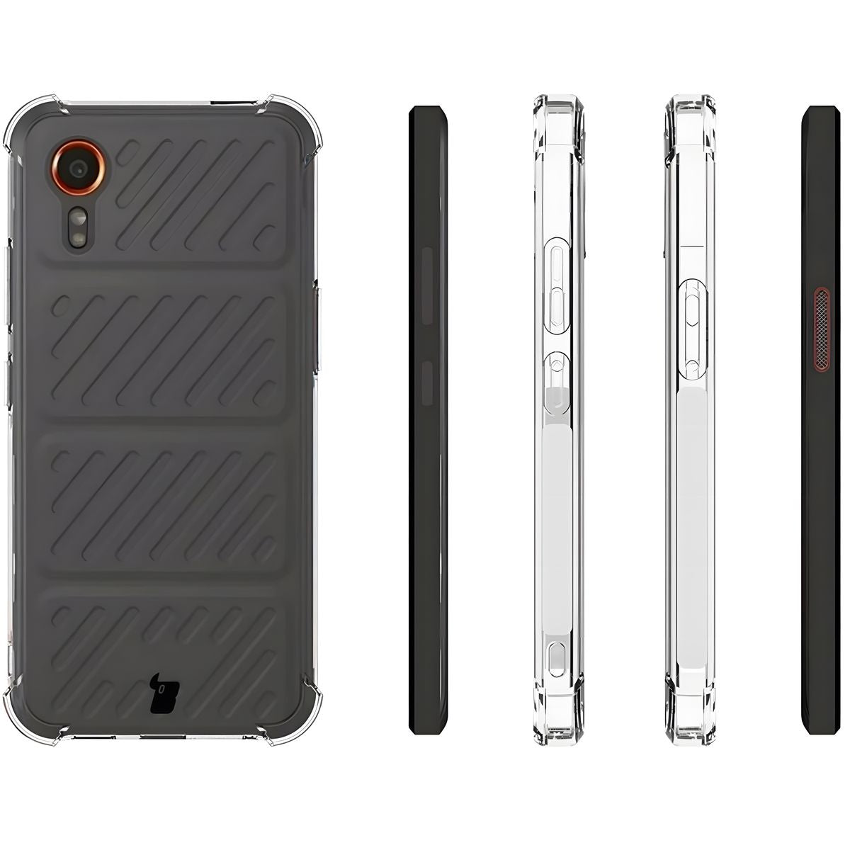 Flexible Schutzhülle für Galaxy Xcover 7, Bizon Case Salpa, Transparent