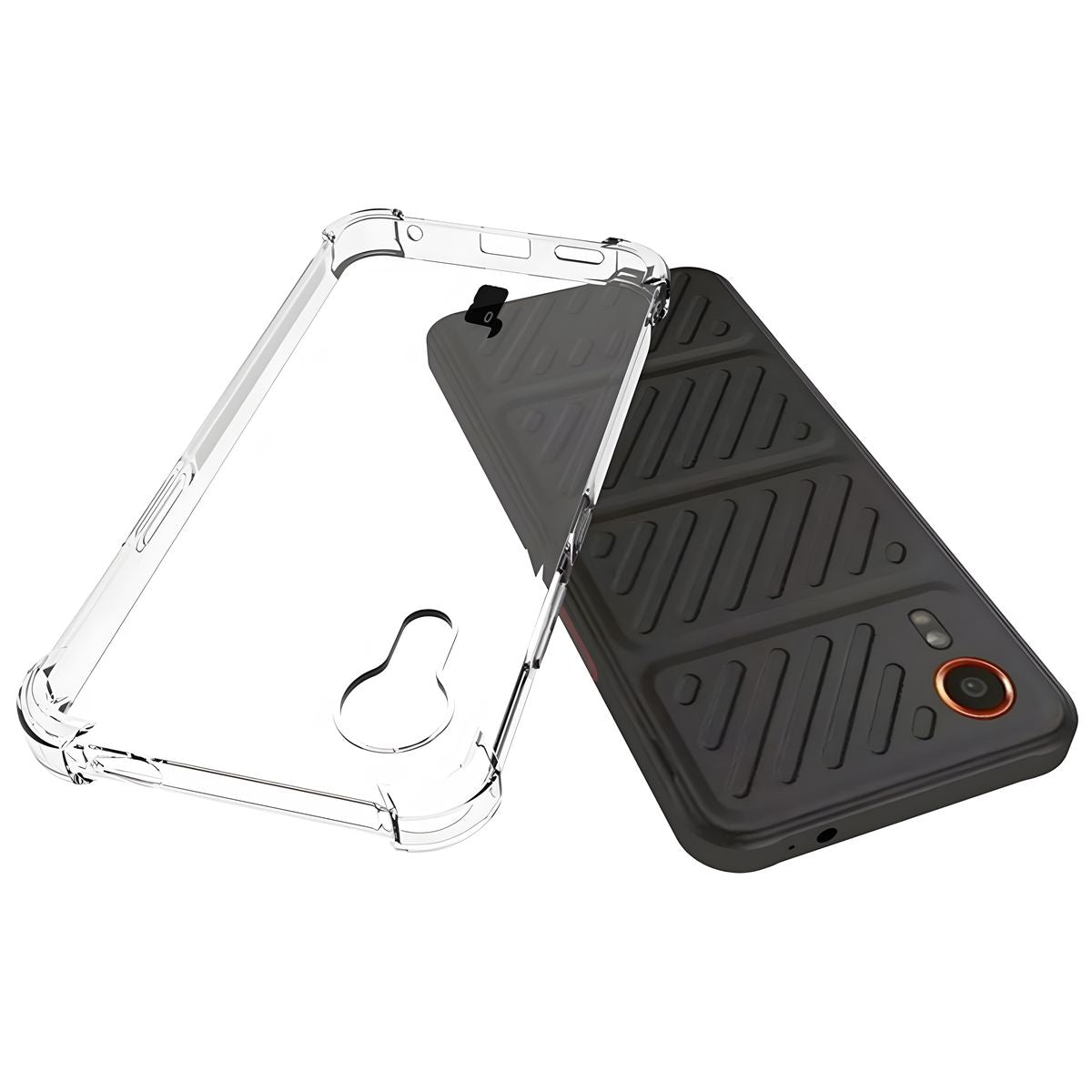 Flexible Schutzhülle für Galaxy Xcover 7, Bizon Case Salpa, Transparent