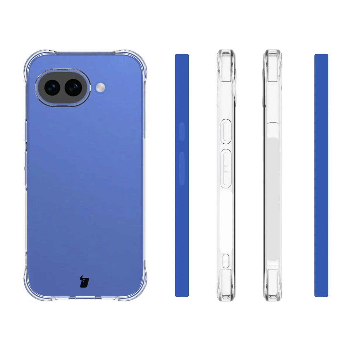 Flexible Handyhülle für Google Pixel 10a, Bizon Case Salpa, Transparent