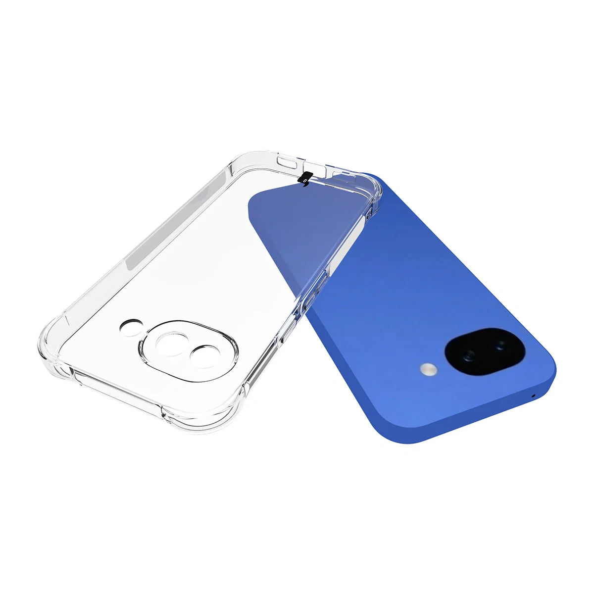 Flexible Handyhülle für Google Pixel 10a, Bizon Case Salpa, Transparent