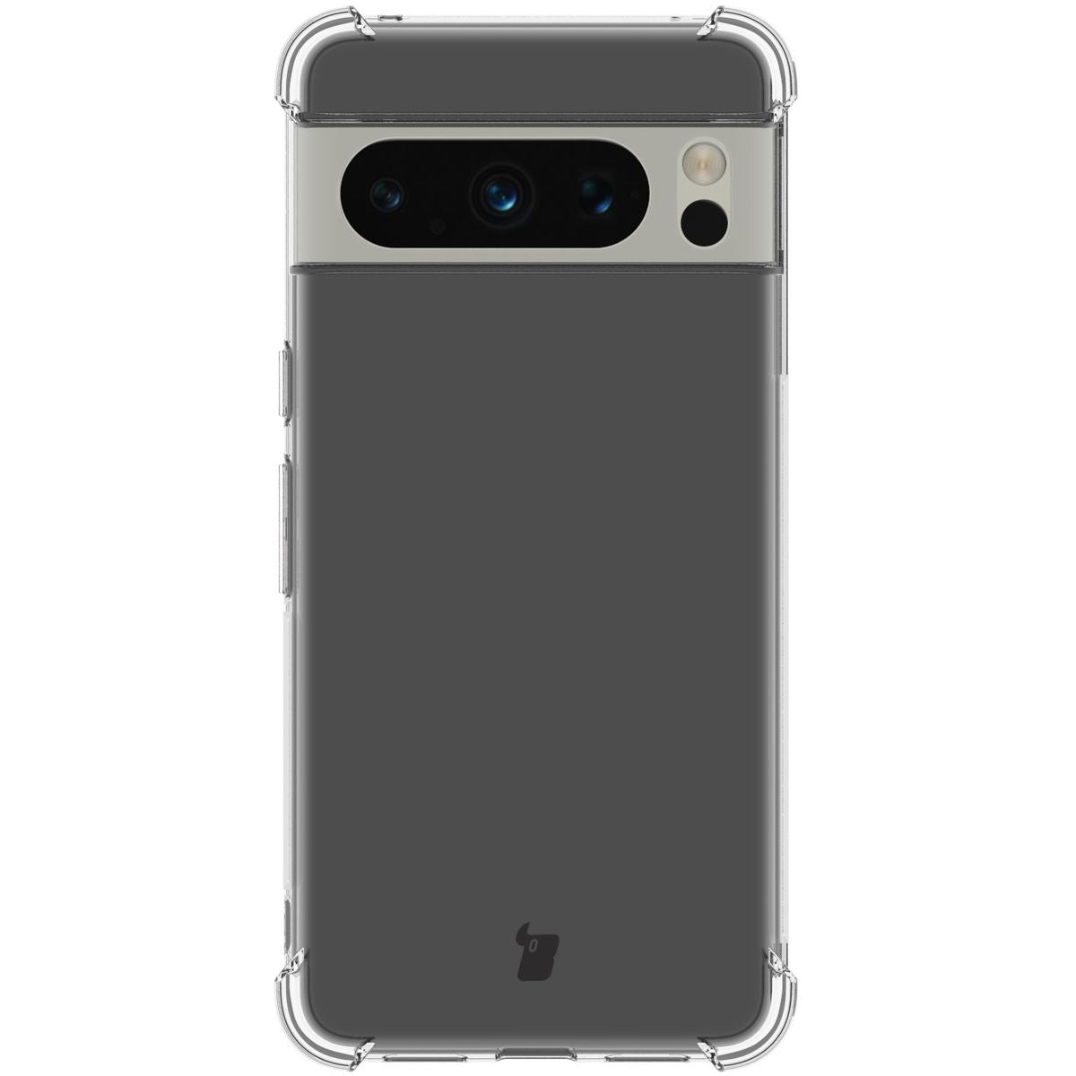 Flexible Schutzhülle für Google Pixel 8 Pro, Bizon Case Salpa, Transparent