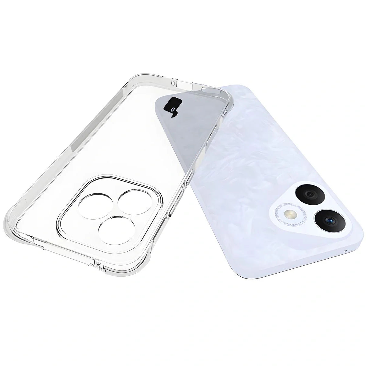 Flexible Handyhülle für Honor 400 Lite, Bizon Case Salpa, Transparent