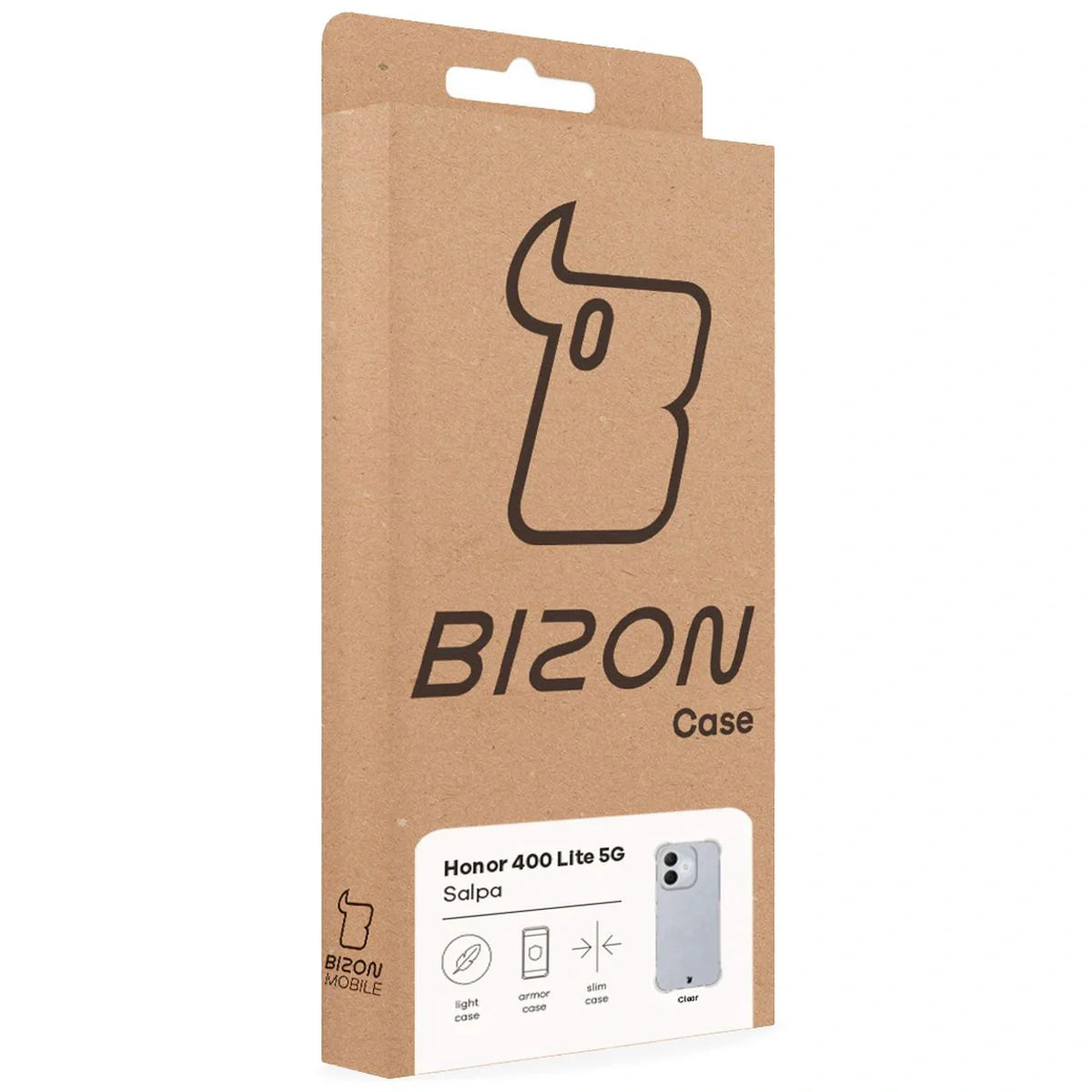 Flexible Handyhülle für Honor 400 Lite, Bizon Case Salpa, Transparent
