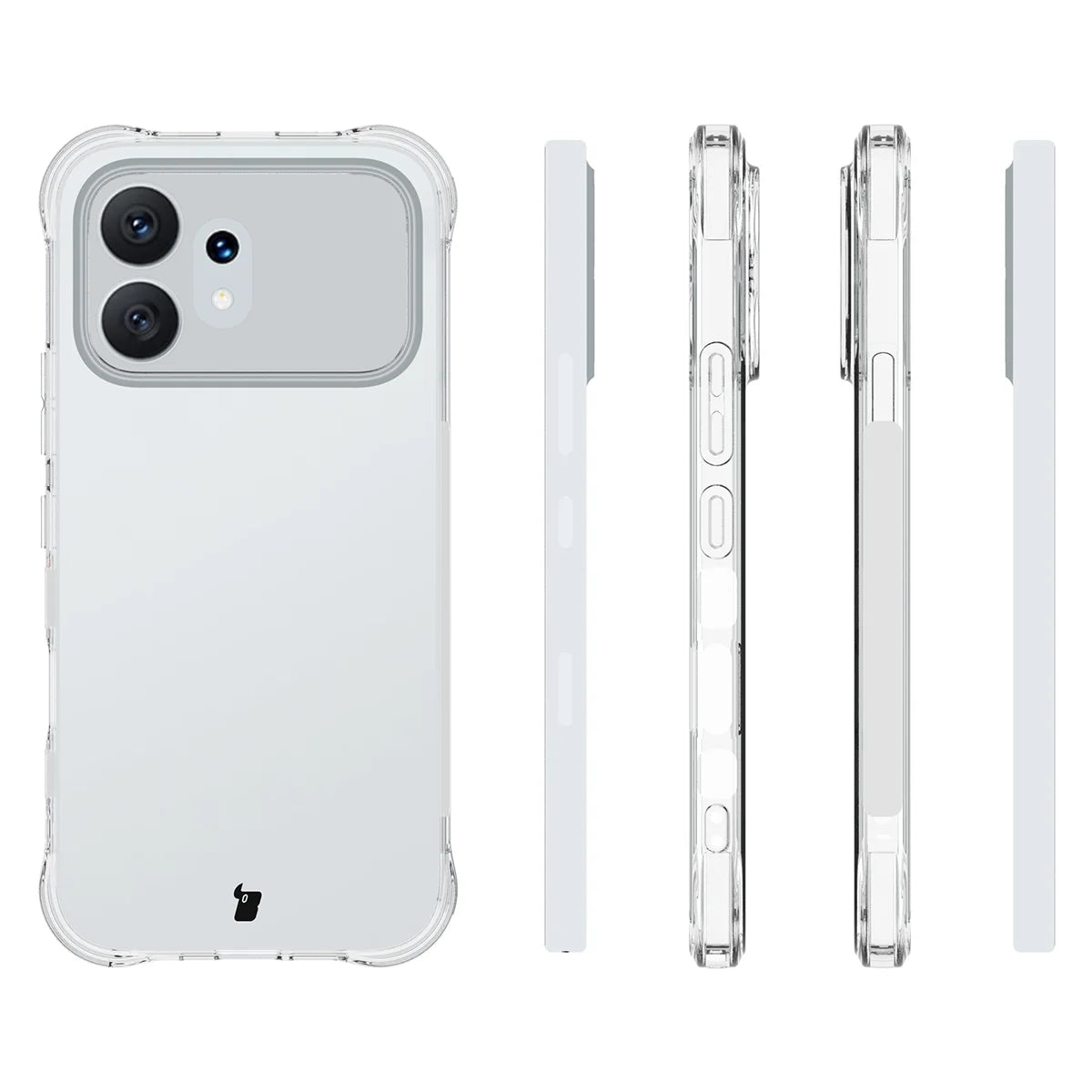 Flexible Handyhülle für Honor 600 5G, Bizon Case Salpa, Transparent