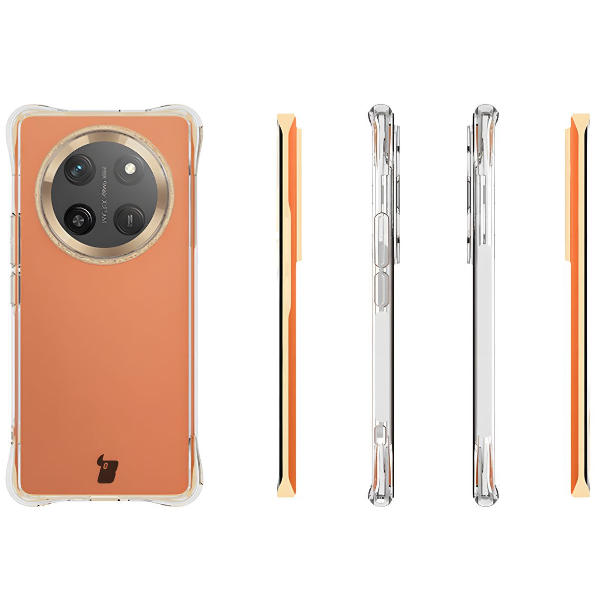 Flexible Handyhülle für Honor Magic7 Lite, Bizon Case Salpa, Transparent