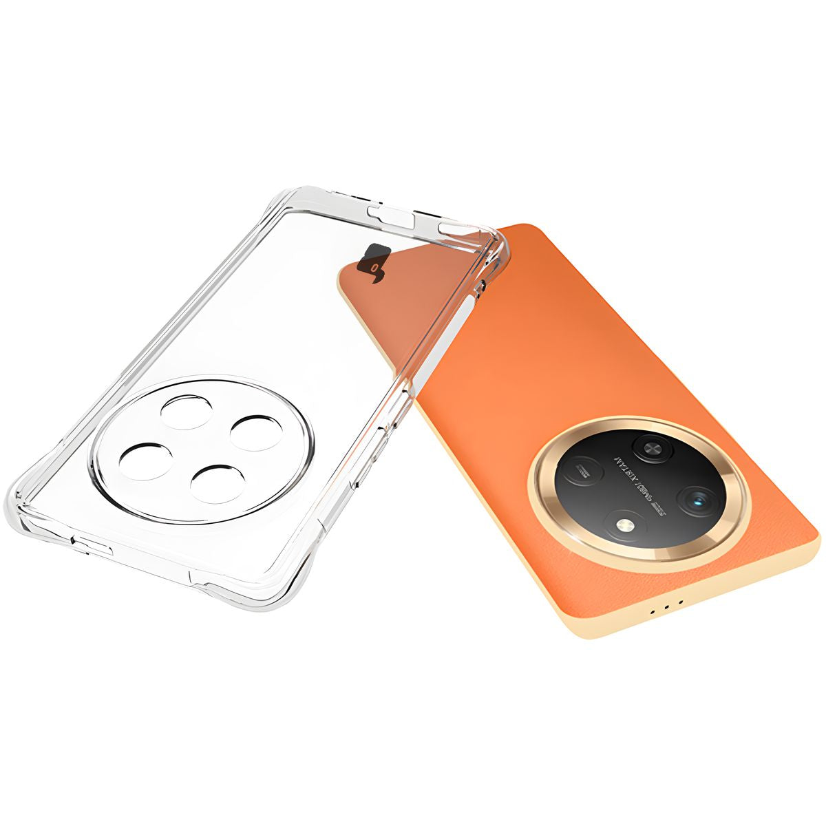 Flexible Handyhülle für Honor Magic7 Lite, Bizon Case Salpa, Transparent