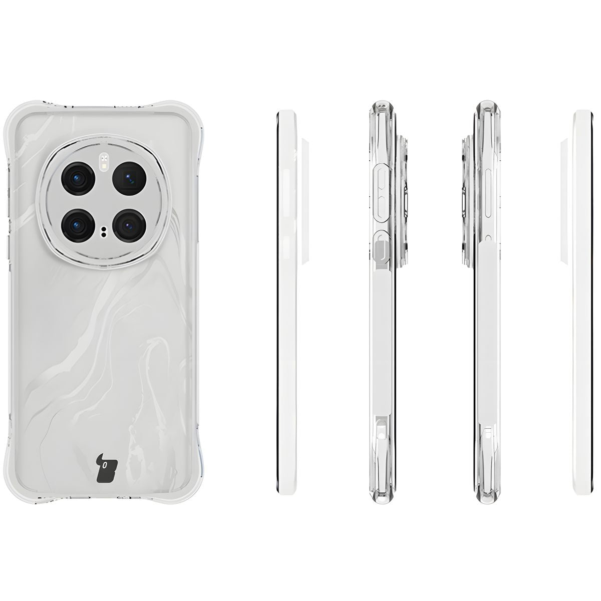 Flexible Handyhülle für Honor Magic7 Pro, Bizon Case Salpa, Transparent