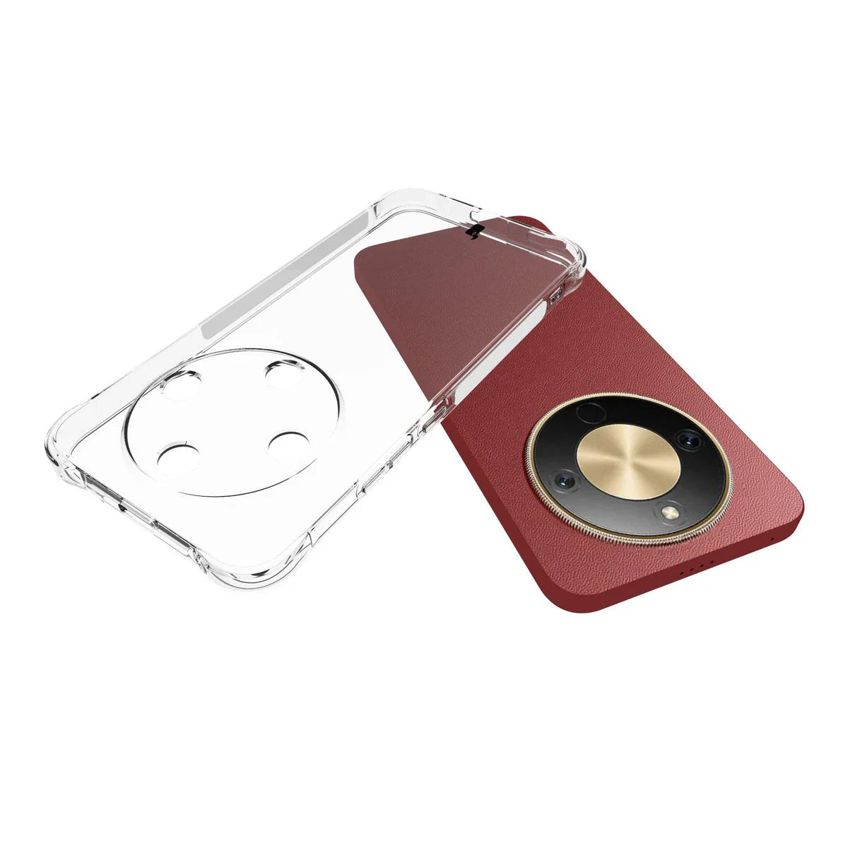 Flexible Handyhülle für Honor Magic8 Lite, Bizon Case Salpa, Transparent