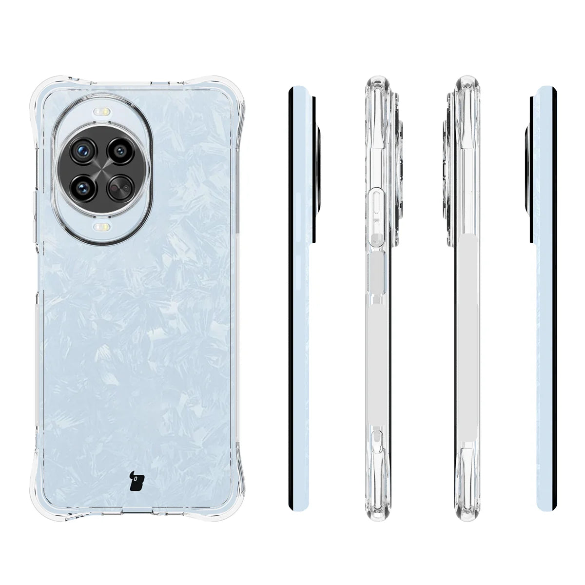 Flexible Handyhülle für Huawei nova 14 Pro, Bizon Case Salpa, Transparent