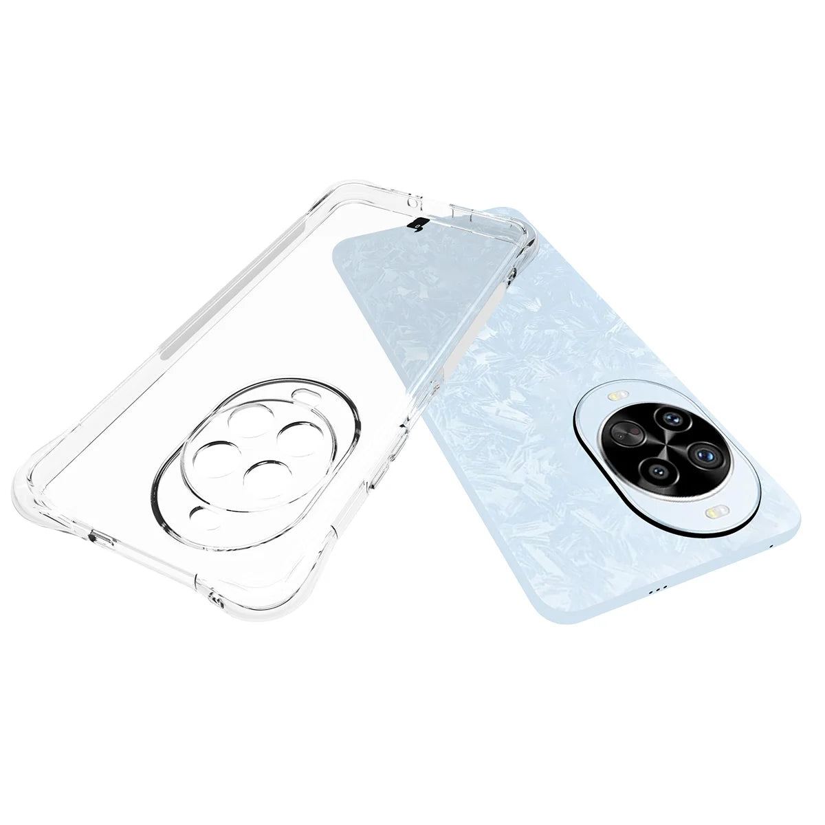 Flexible Handyhülle für Huawei nova 14 Pro, Bizon Case Salpa, Transparent