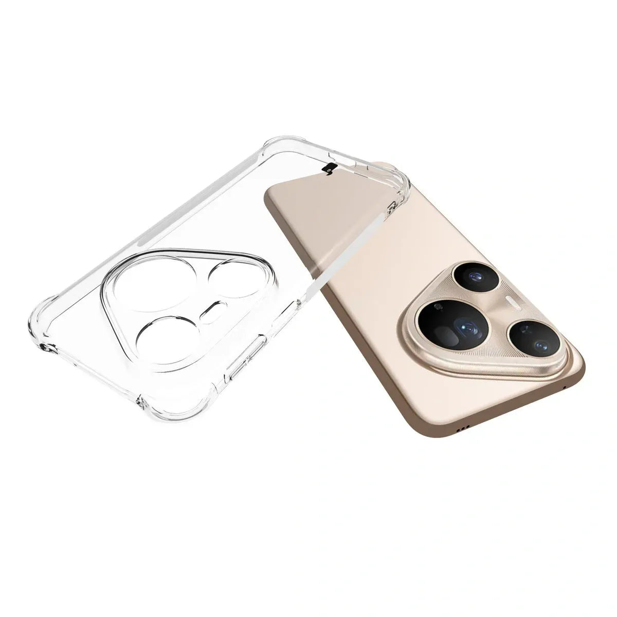 Flexible Handyhülle für Huawei Pura 80 Ultra, Bizon Case Salpa, Transparent