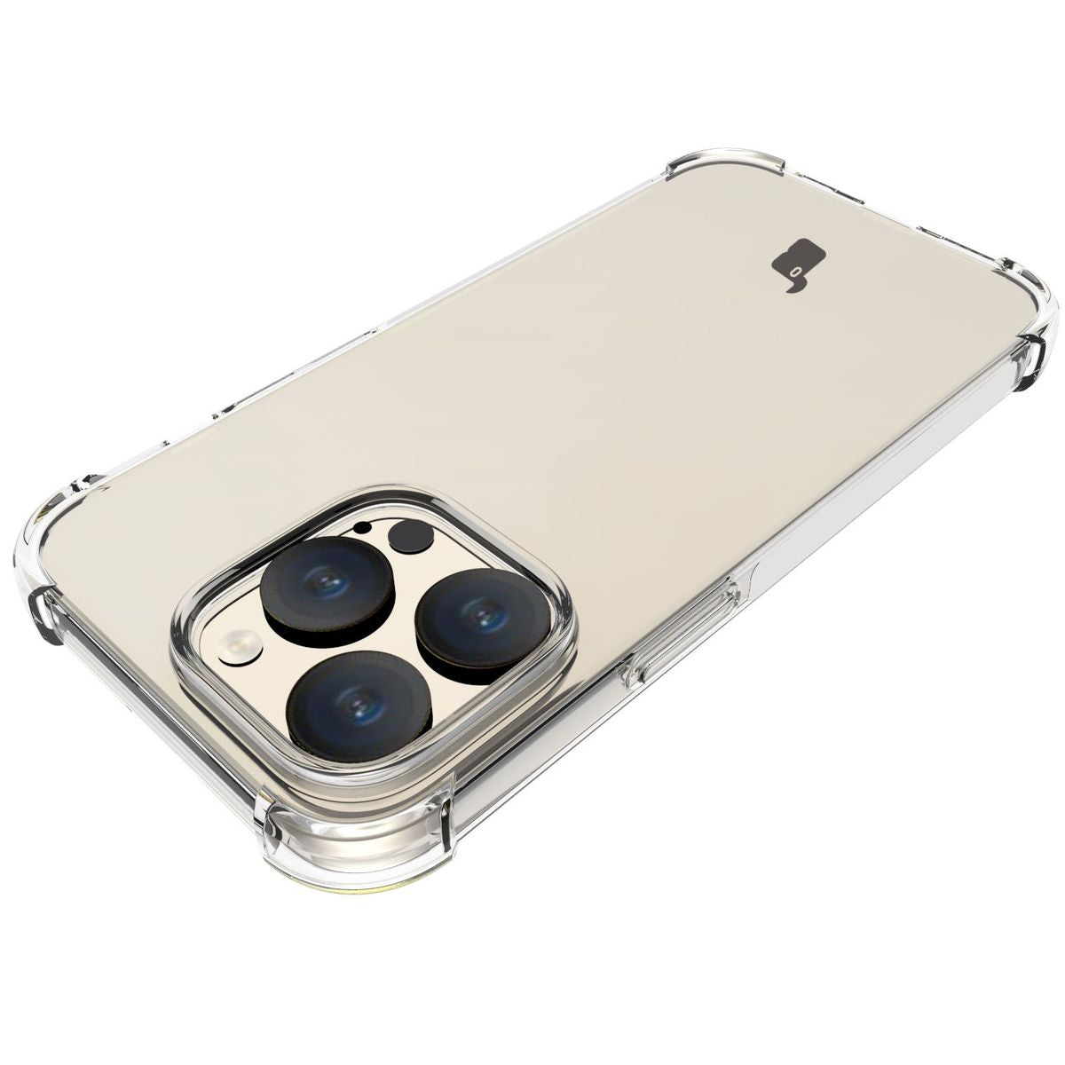 Flexible Schutzhülle für iPhone 15 Pro, Bizon Case Salpa, Transparent