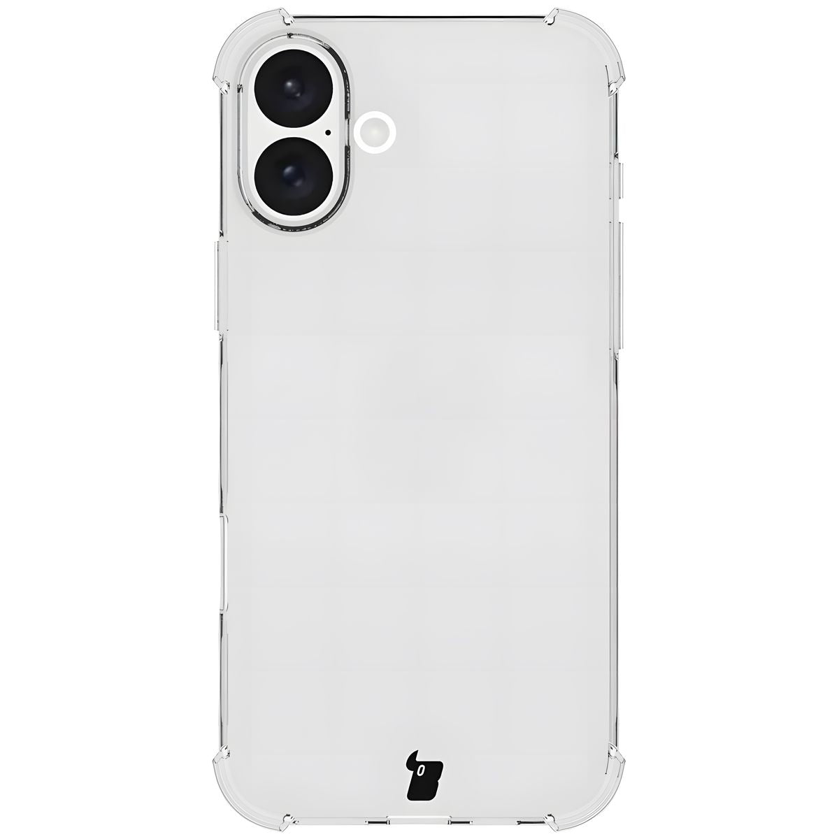 Flexible Handyhülle für iPhone 16 Plus, Bizon Case Salpa, Transparent