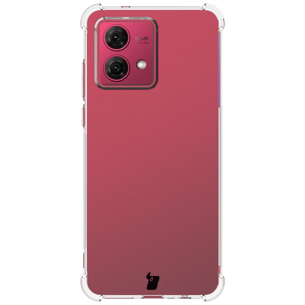 Flexible Schutzhülle für Motorola Moto G84 5G, Bizon Case Salpa, Transparent