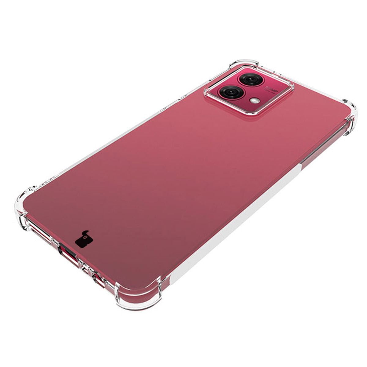 Flexible Schutzhülle für Motorola Moto G84 5G, Bizon Case Salpa, Transparent