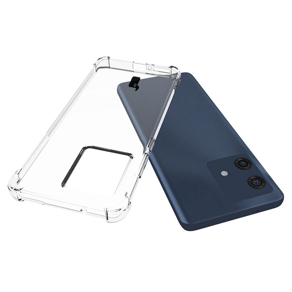 Flexible Schutzhülle für Motorola Edge 40 Neo, Bizon Case Salpa, Transparent