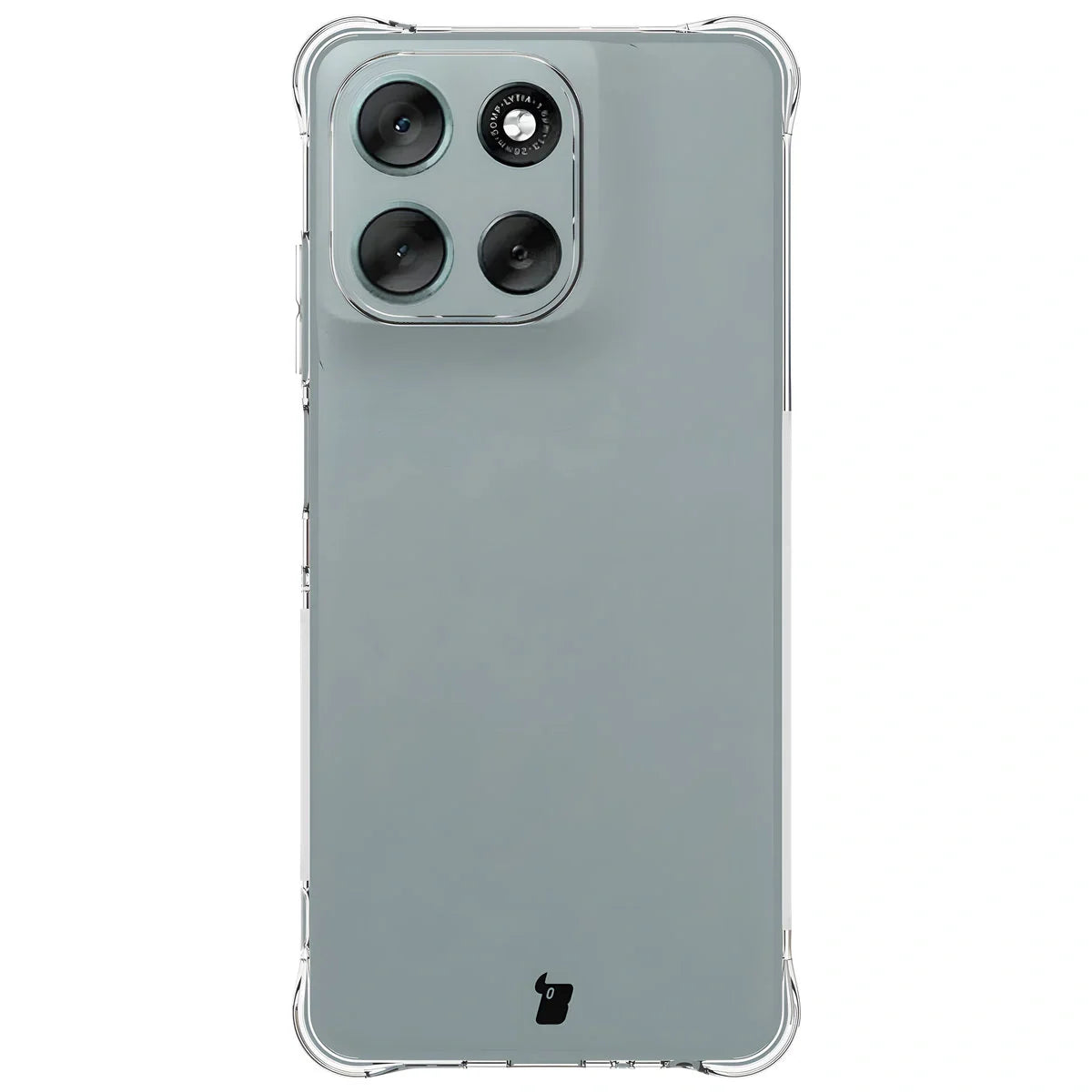 Flexible Handyhülle für Motorola Moto G56 5G, Bizon Case Salpa, Transparent