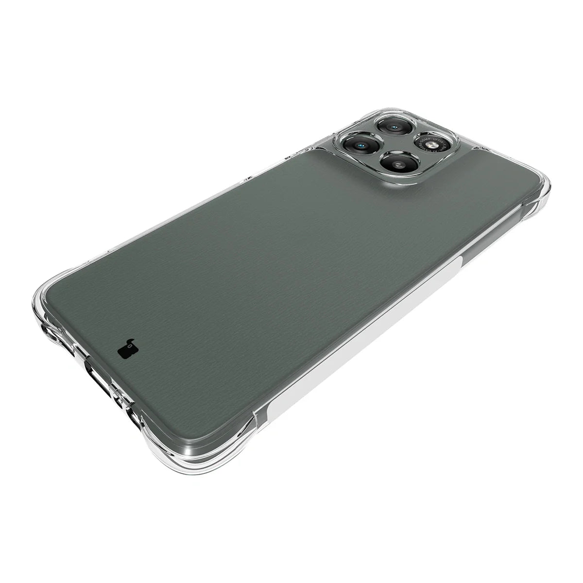 Flexible Handyhülle für Motorola Moto G57 Power / G67 Power, Bizon Case Salpa, Transparent