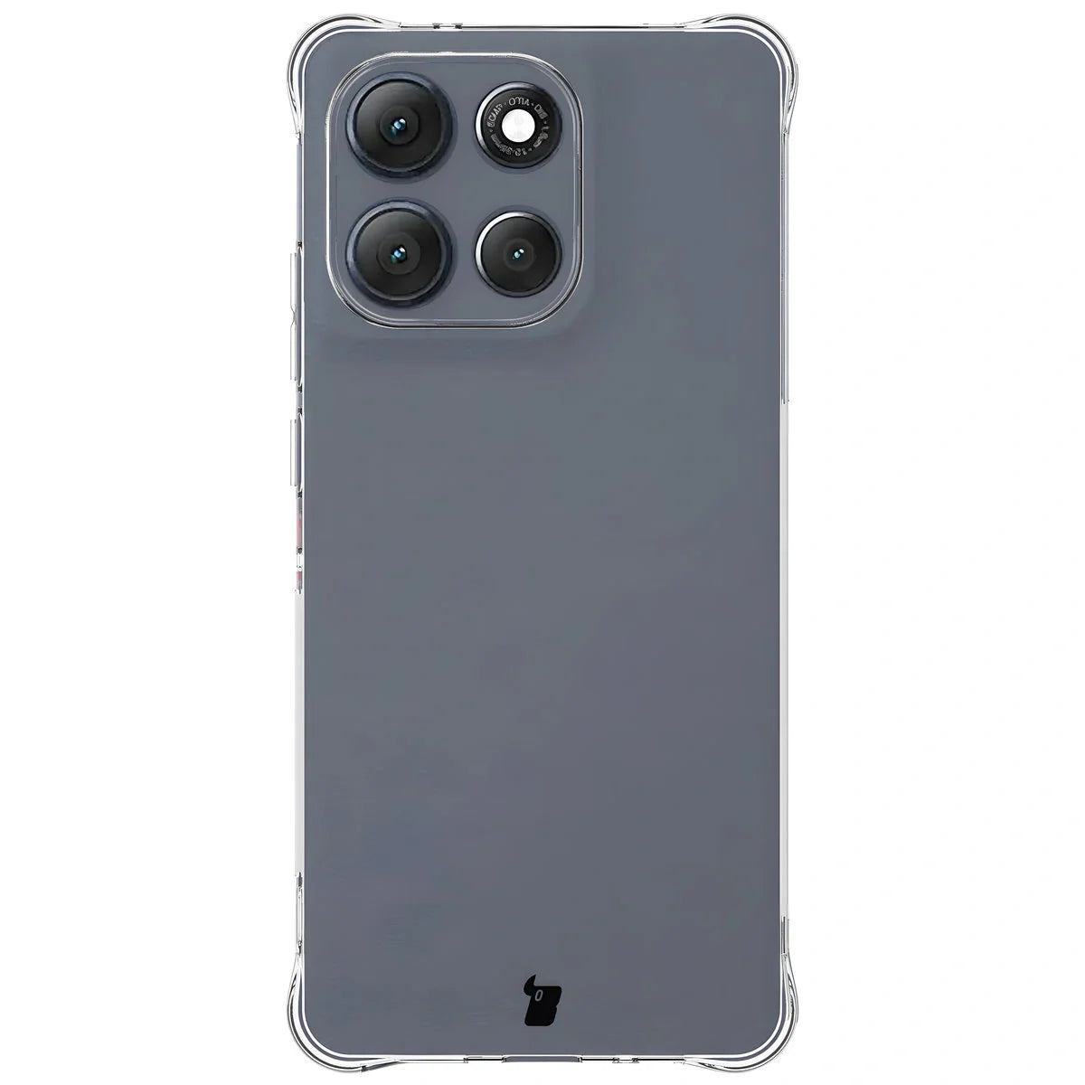 Flexible Handyhülle für Motorola Moto G86 Power 5G, Bizon Case Salpa, Transparent