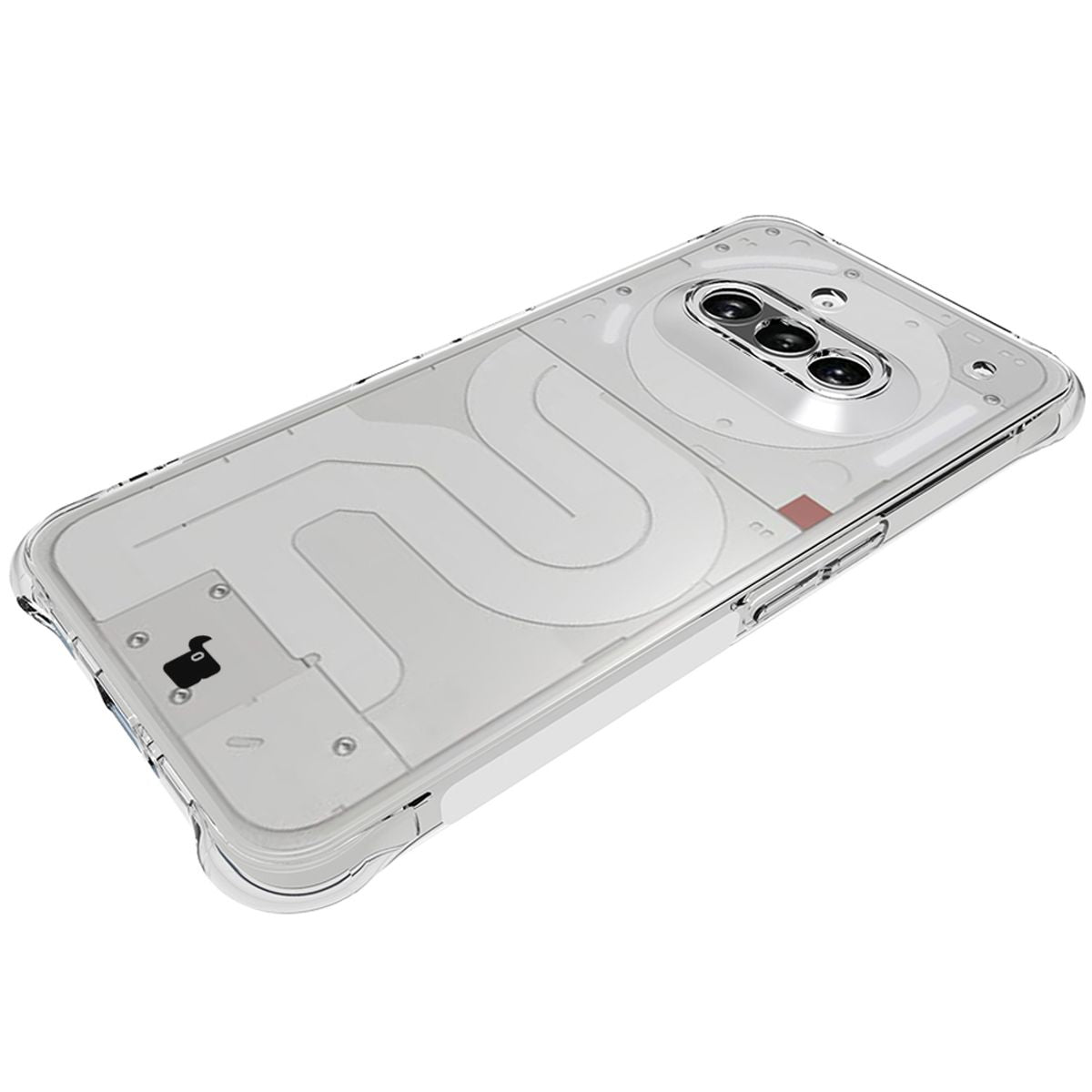Flexible Handyhülle für Nothing Phone (3a), Bizon Case Salpa, Transparent