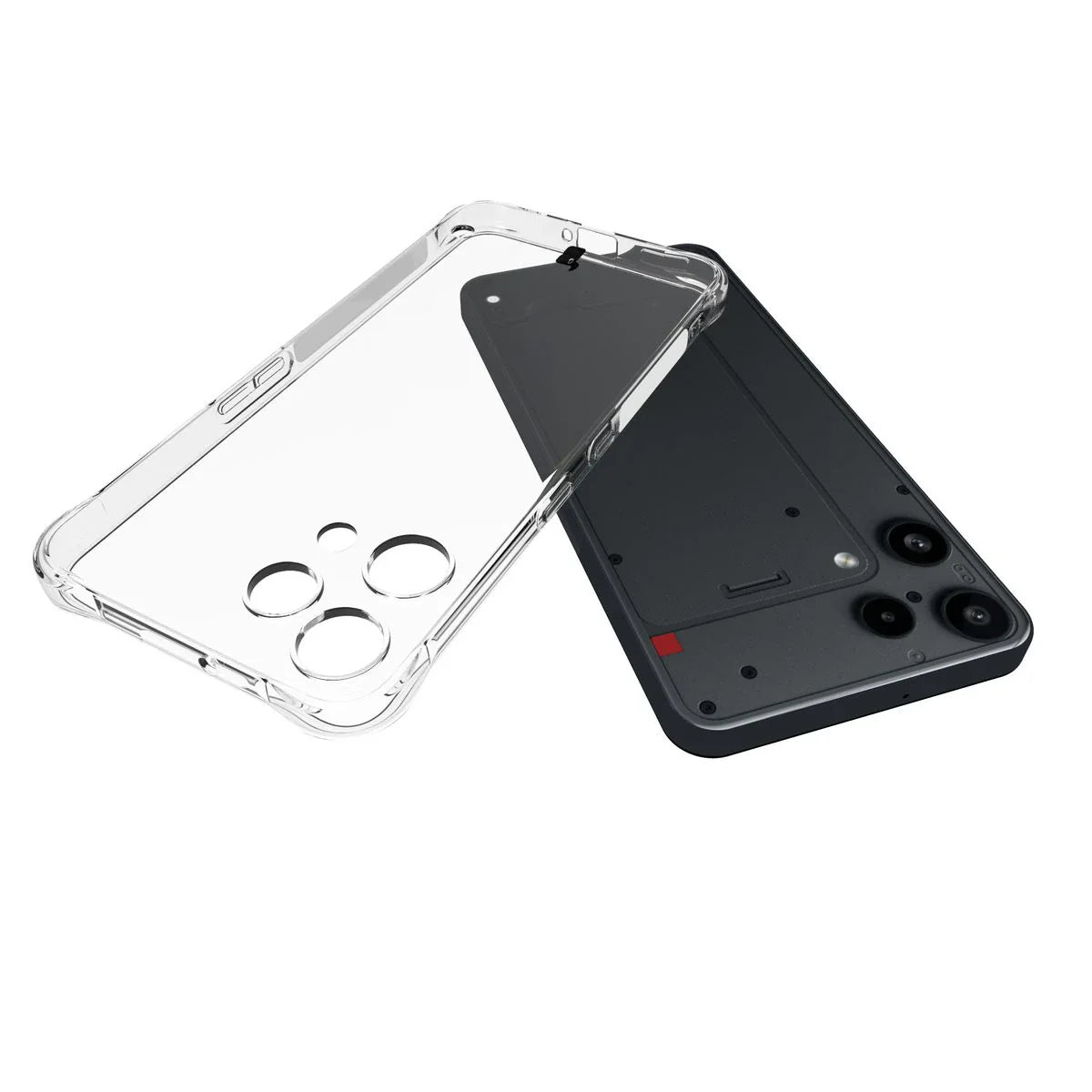 Flexible Handyhülle für Nothing Phone (3a) Lite, Bizon Case Salpa, Transparent
