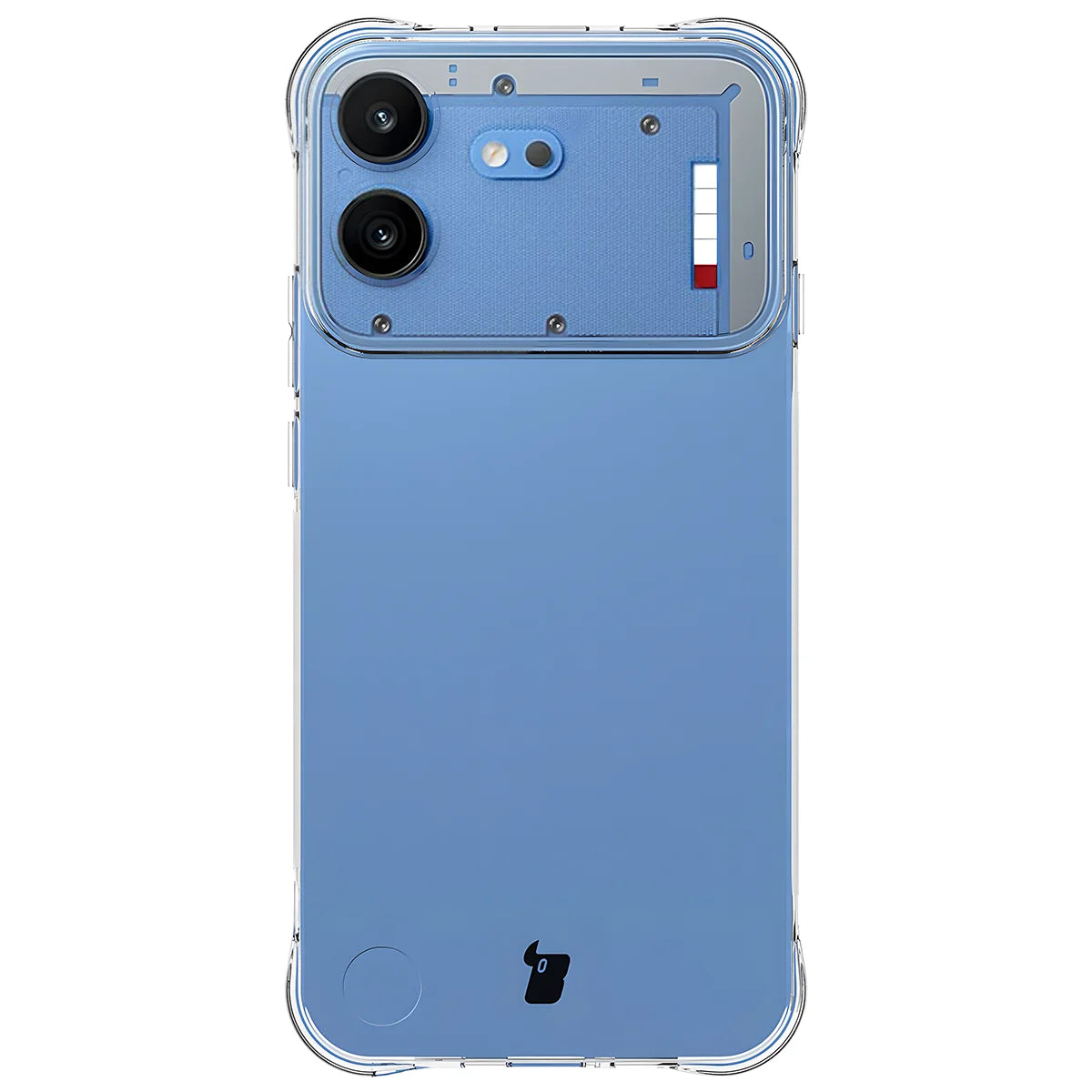 Flexible Handyhülle für Nothing Phone (4b), Bizon Case Salpa, Transparent