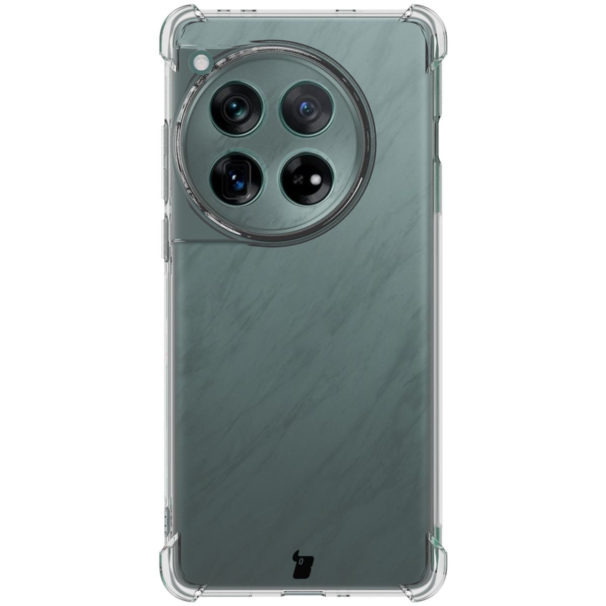 Flexible Schutzhülle für OnePlus 12, Bizon Case Salpa, Transparent