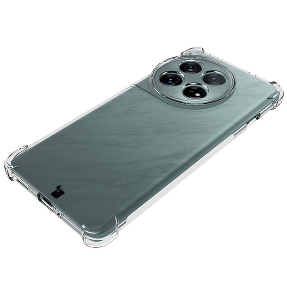 Flexible Schutzhülle für OnePlus 12, Bizon Case Salpa, Transparent