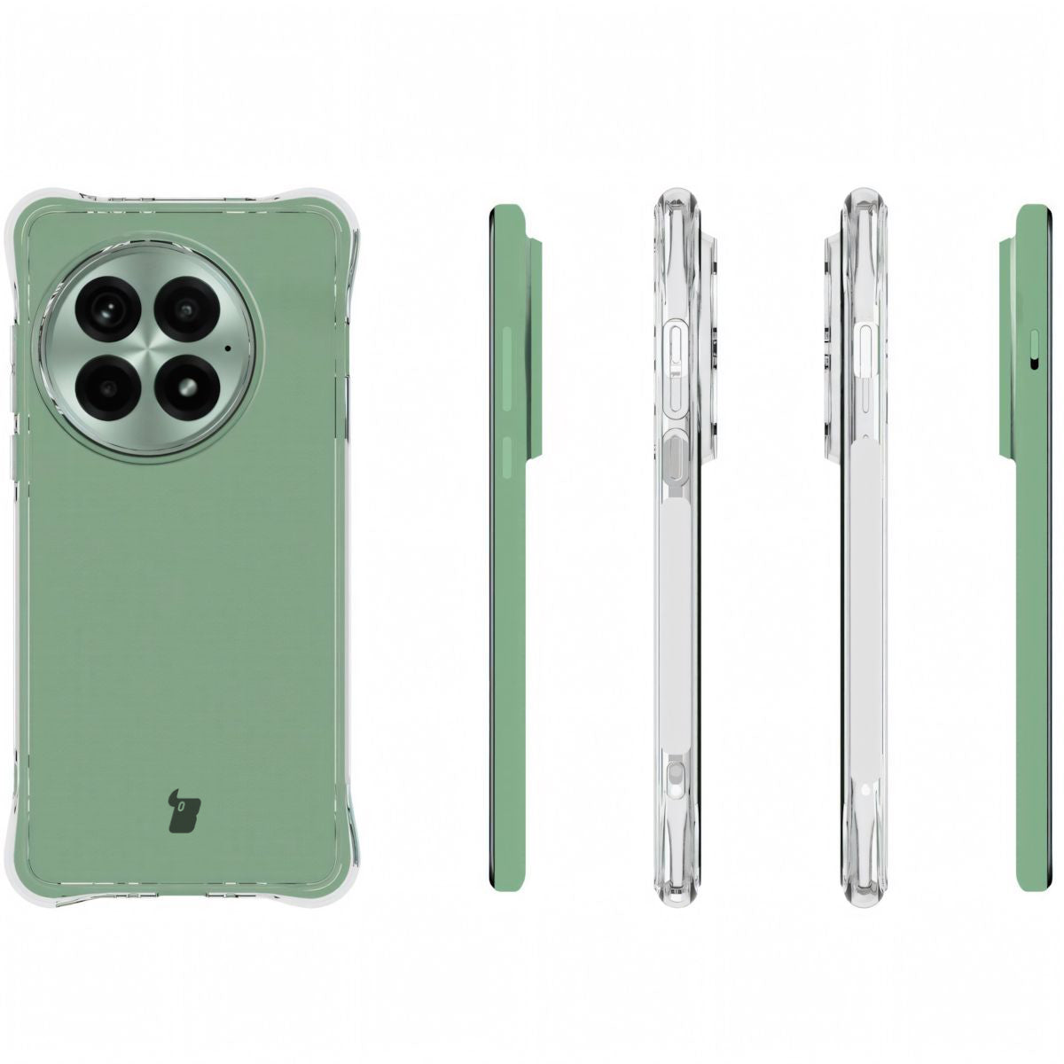 Flexible Handyhülle für OnePlus 13, Bizon Case Salpa, Transparent
