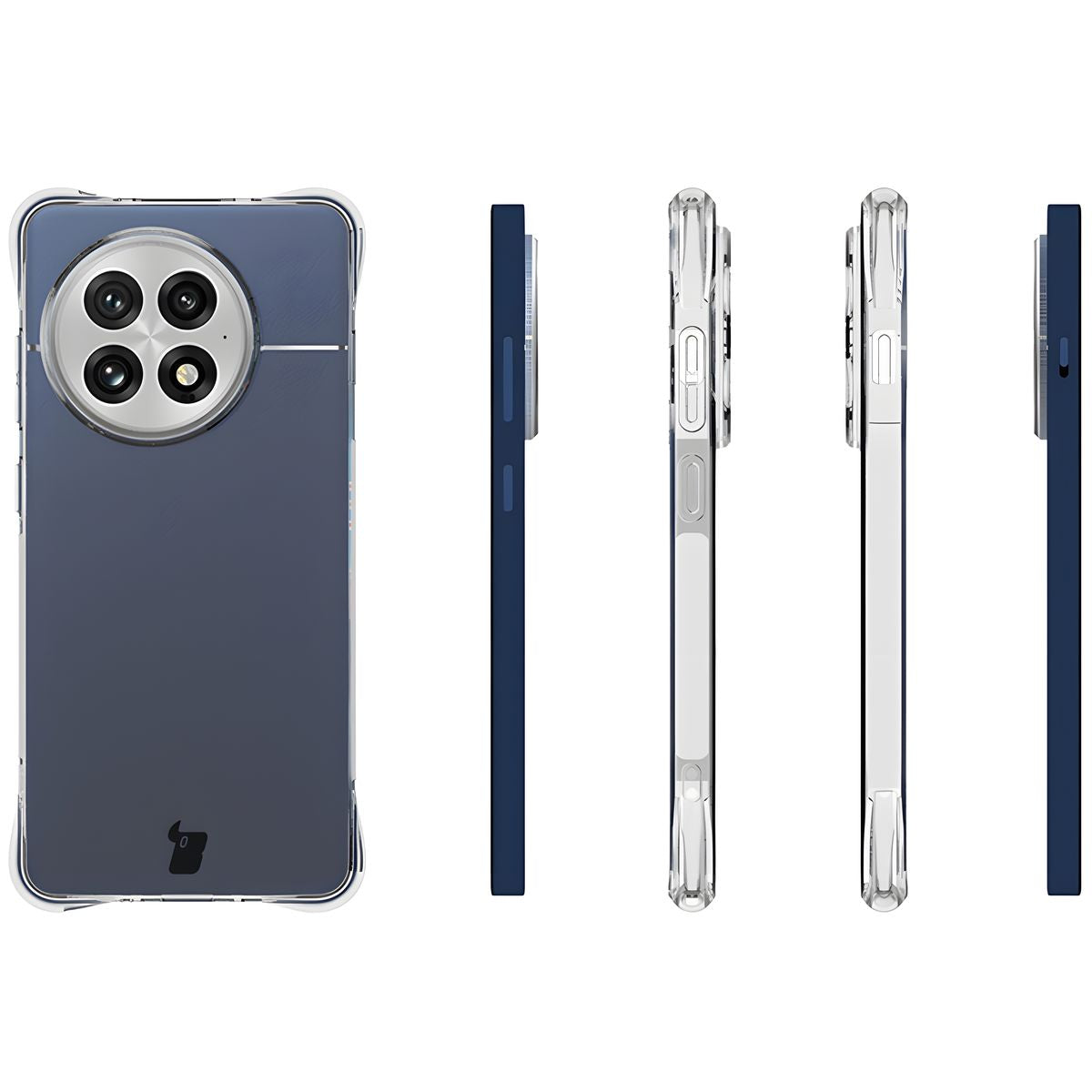 Flexible Handyhülle für OnePlus 13R, Bizon Case Salpa, Transparent