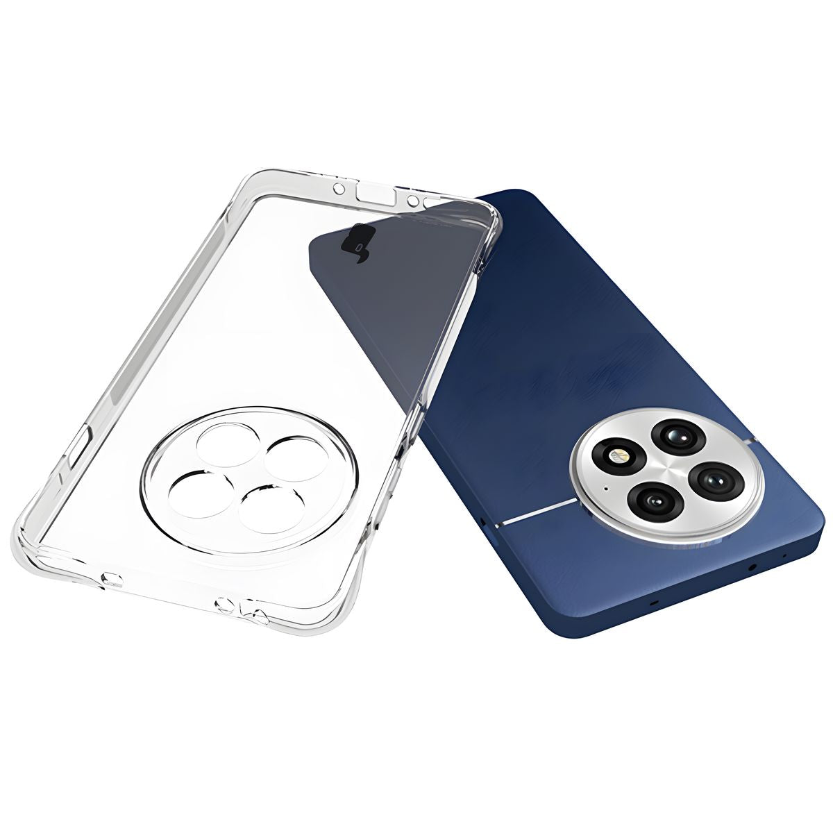 Flexible Handyhülle für OnePlus 13R, Bizon Case Salpa, Transparent