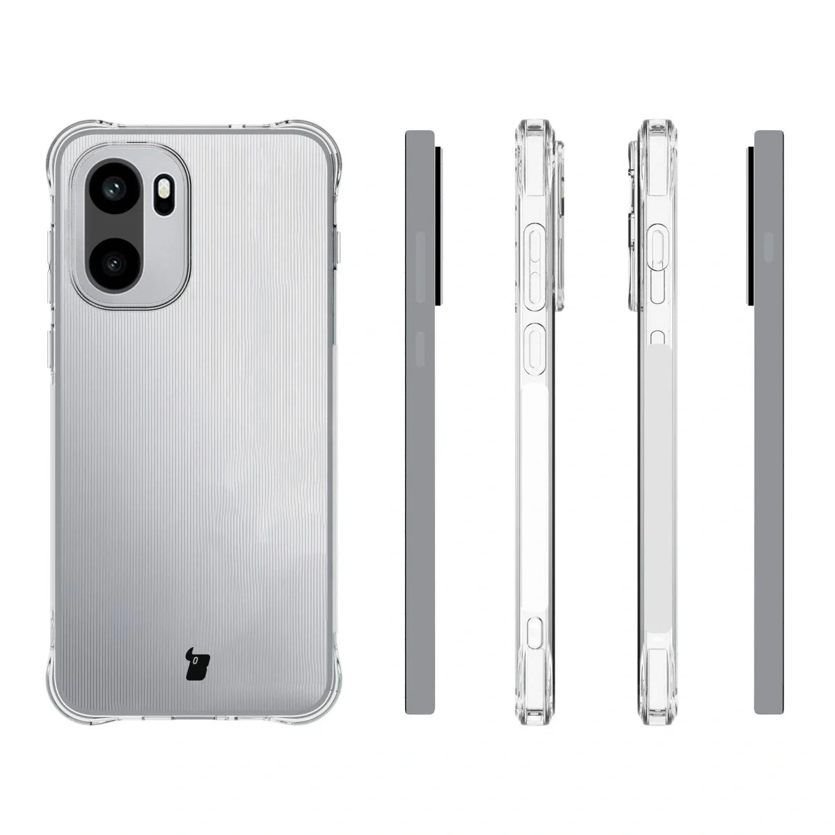 Flexible Handyhülle für OnePlus 15R, Bizon Case Salpa, Transparent
