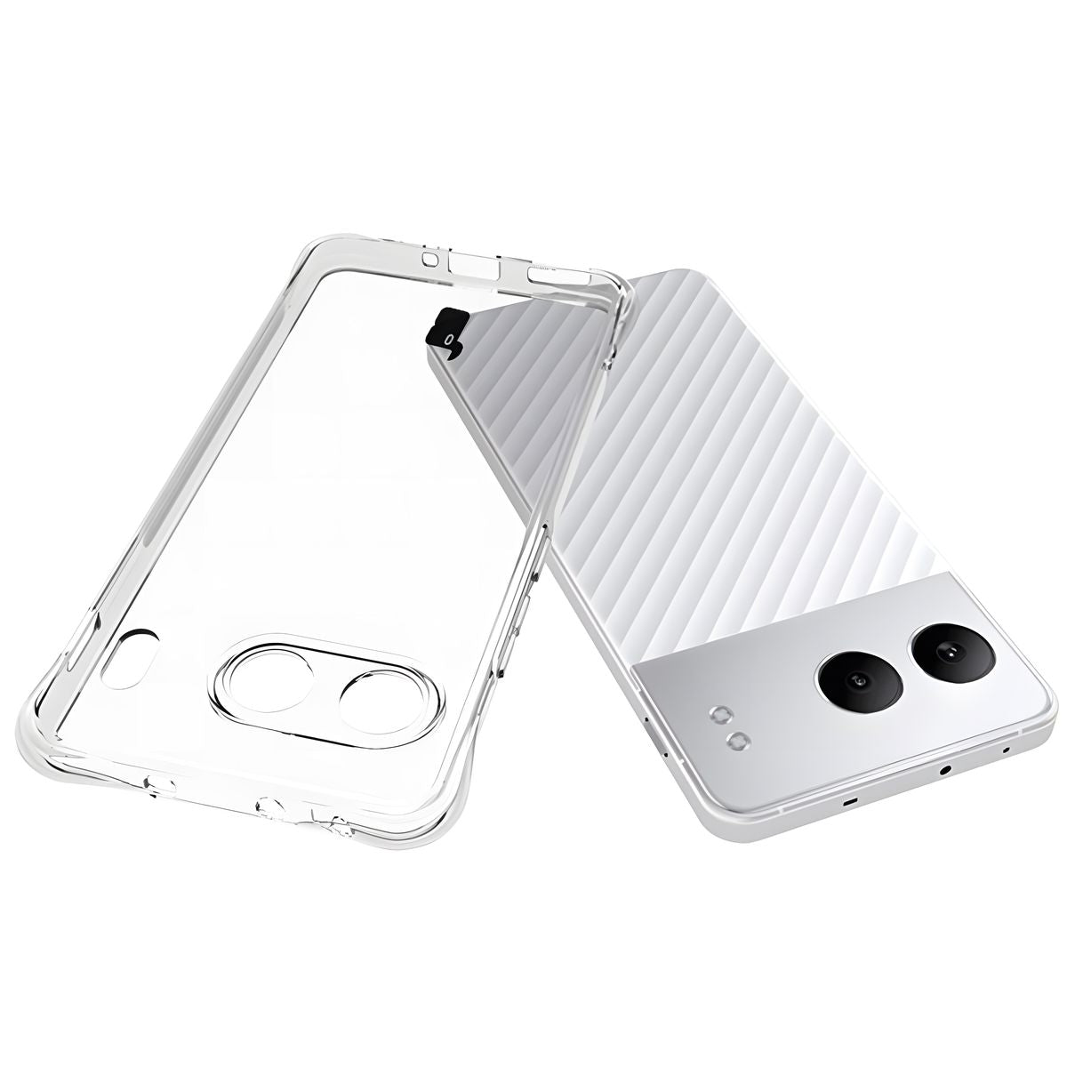 Flexible Handyhülle für OnePlus Nord 4, Bizon Case Salpa, Transparent