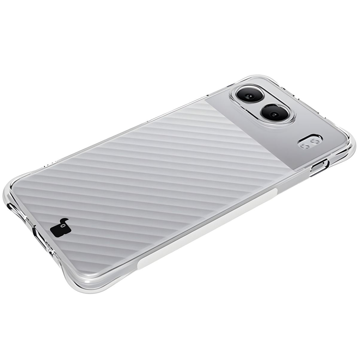 Flexible Handyhülle für OnePlus Nord 4, Bizon Case Salpa, Transparent