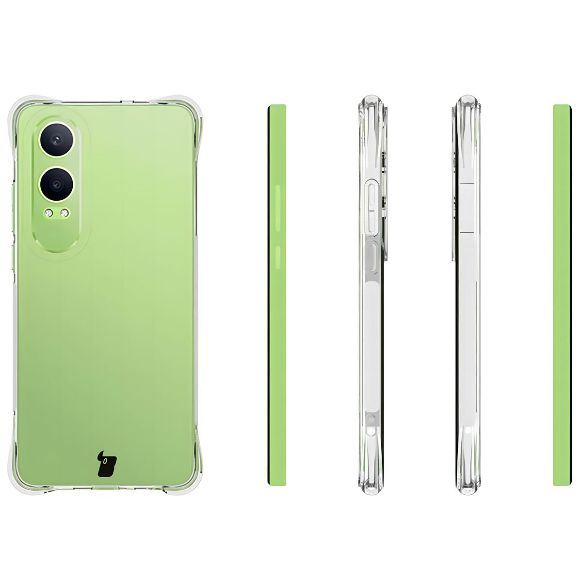 Flexible Handyhülle für OnePlus Nord CE4 Lite 5G, Bizon Case Salpa, Transparent