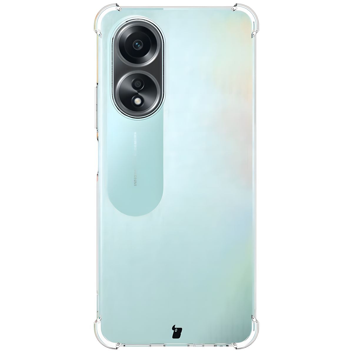 Flexible Schutzhülle für Oppo A58 4G, Bizon Case Salpa, Transparent