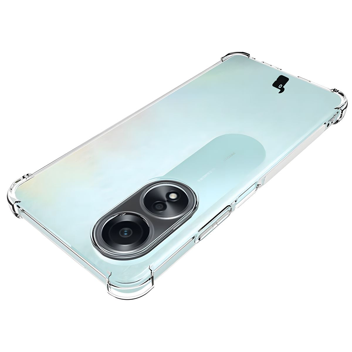 Flexible Schutzhülle für Oppo A58 4G, Bizon Case Salpa, Transparent