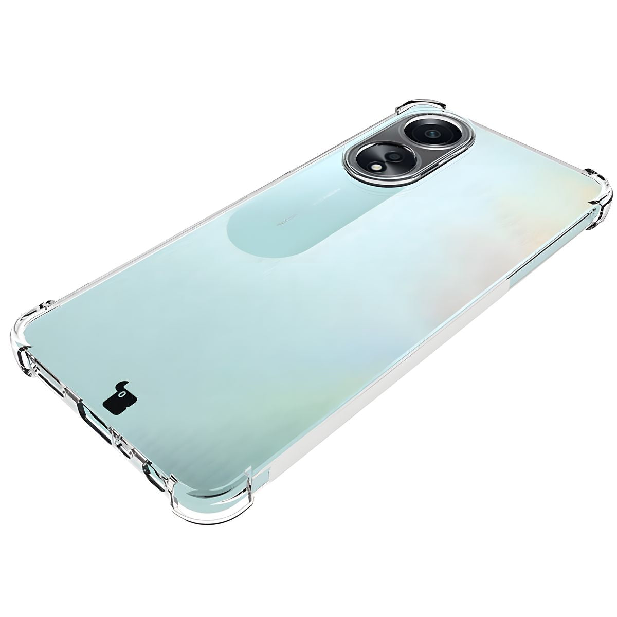 Flexible Schutzhülle für Oppo A58 4G, Bizon Case Salpa, Transparent