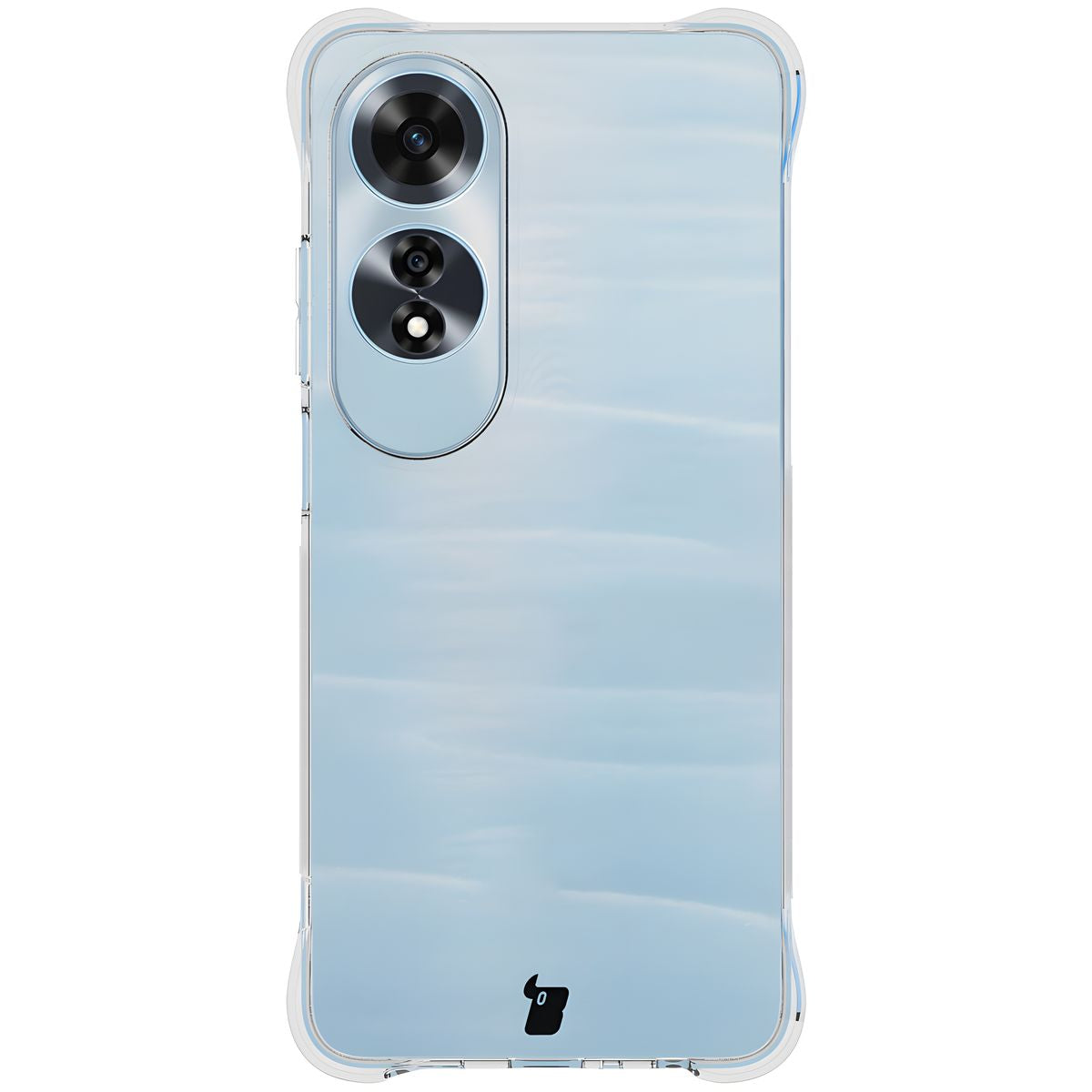 Flexible Handyhülle für Oppo A60 4G, Bizon Case Salpa, Transparent