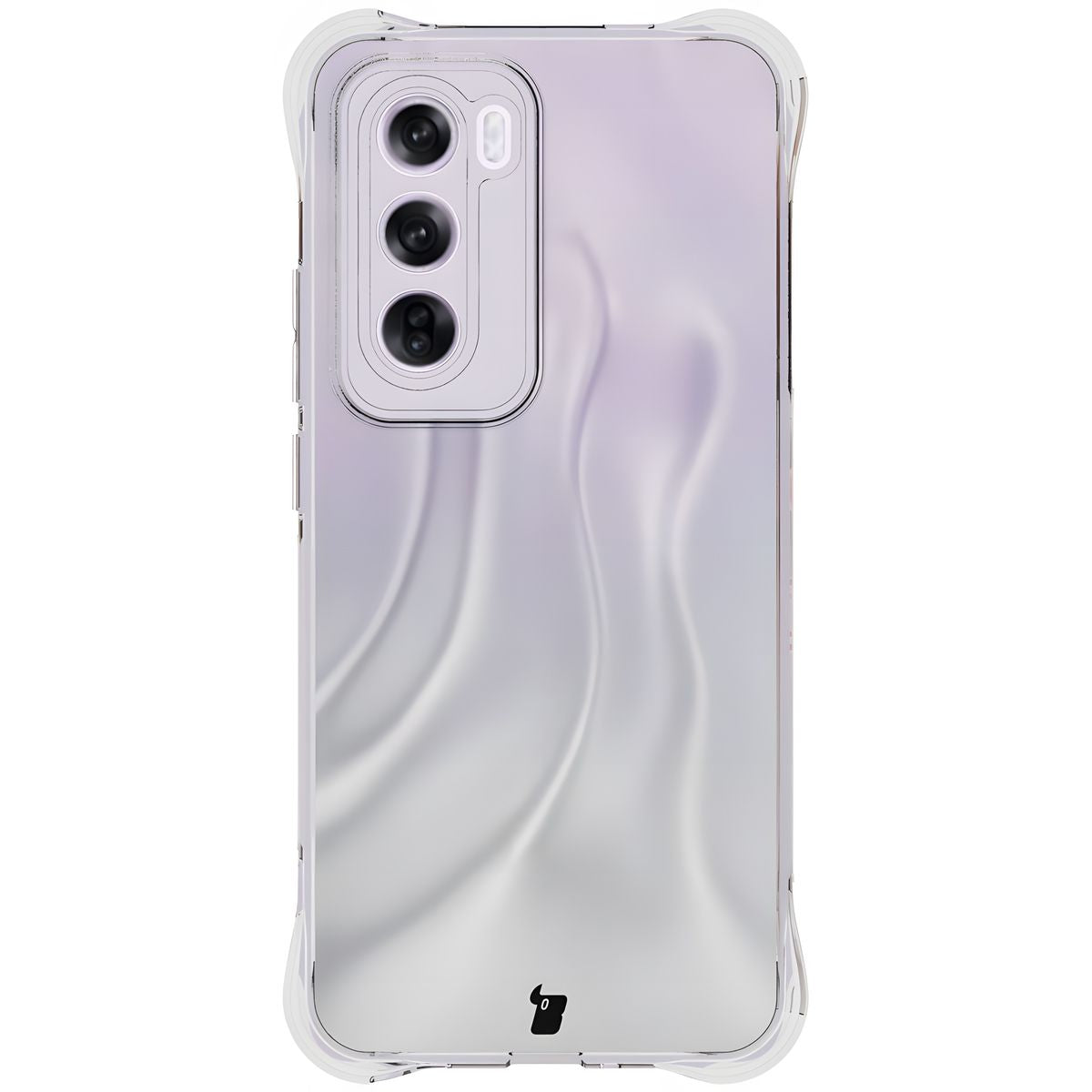 Flexible Handyhülle für Oppo Reno 12 Pro, Bizon Case Salpa, Transparent