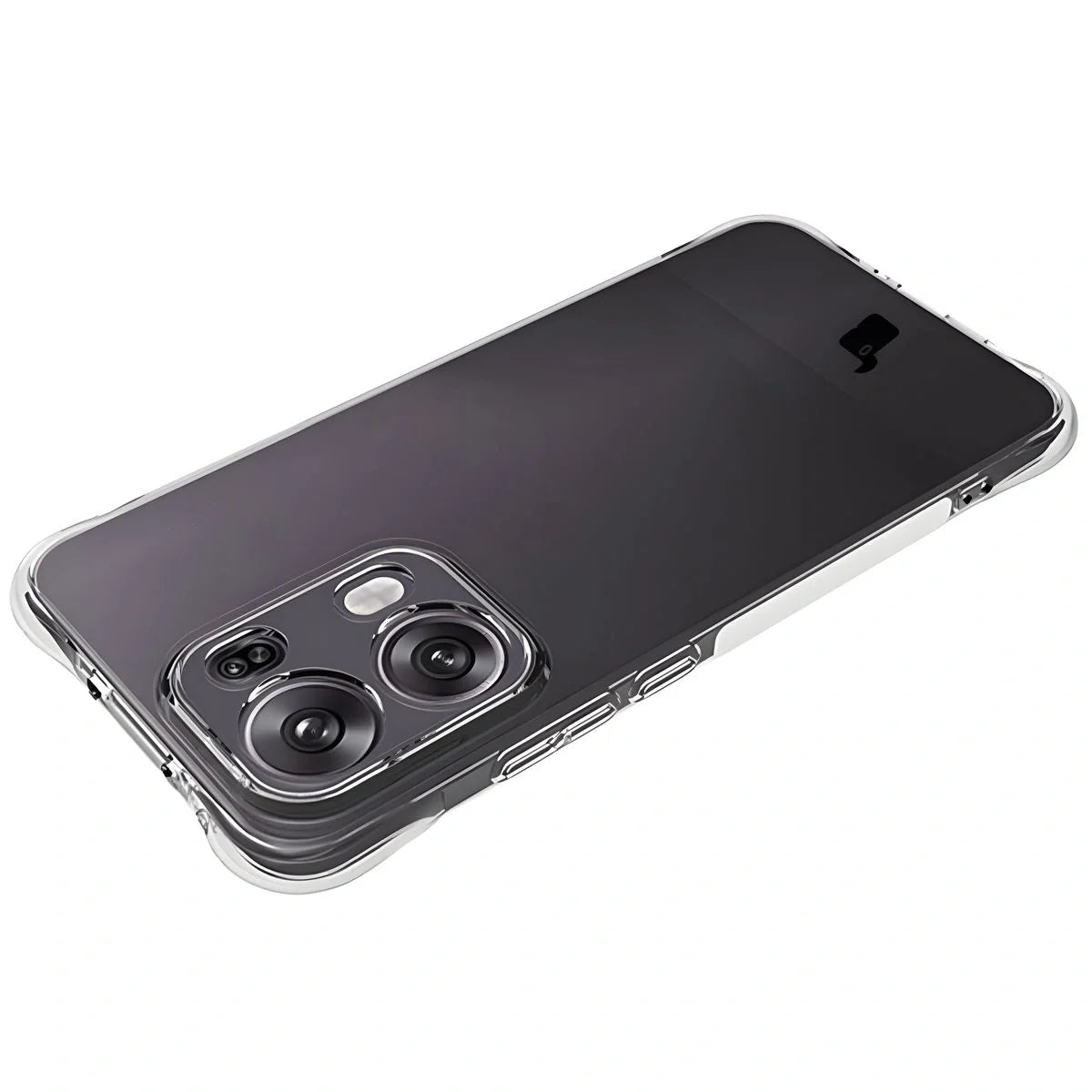 Flexible Handyhülle für Oppo Reno13 Pro, Bizon Case Salpa, Transparent