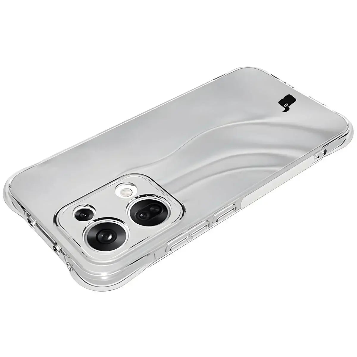 Flexible Handyhülle für Oppo Reno13, Bizon Case Salpa, Transparent