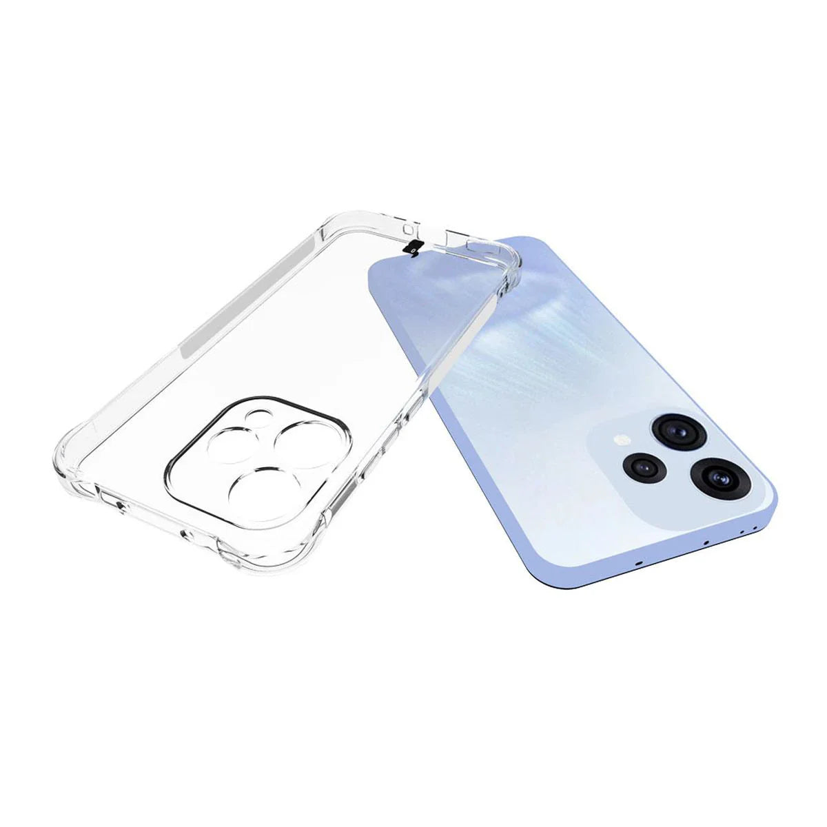 Flexible Handyhülle für Oppo Reno 15, Bizon Case Salpa, Transparent