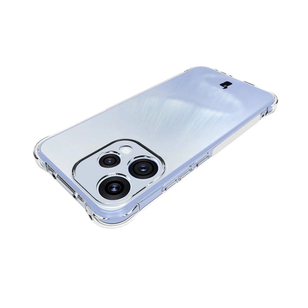 Flexible Handyhülle für Oppo Reno 15, Bizon Case Salpa, Transparent