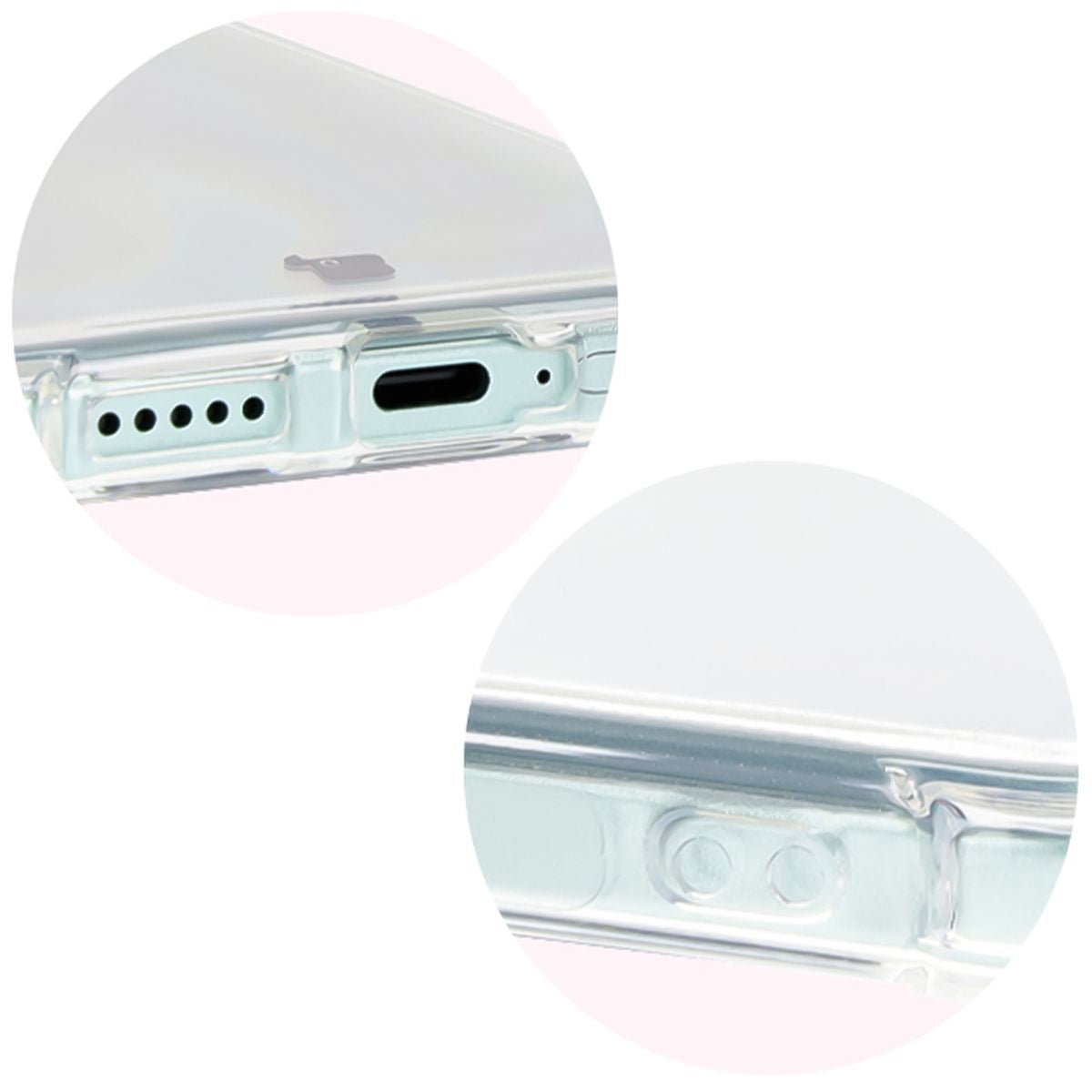 Flexible Handyhülle für Xiaomi Poco F6, Bizon Case Salpa, Transparent