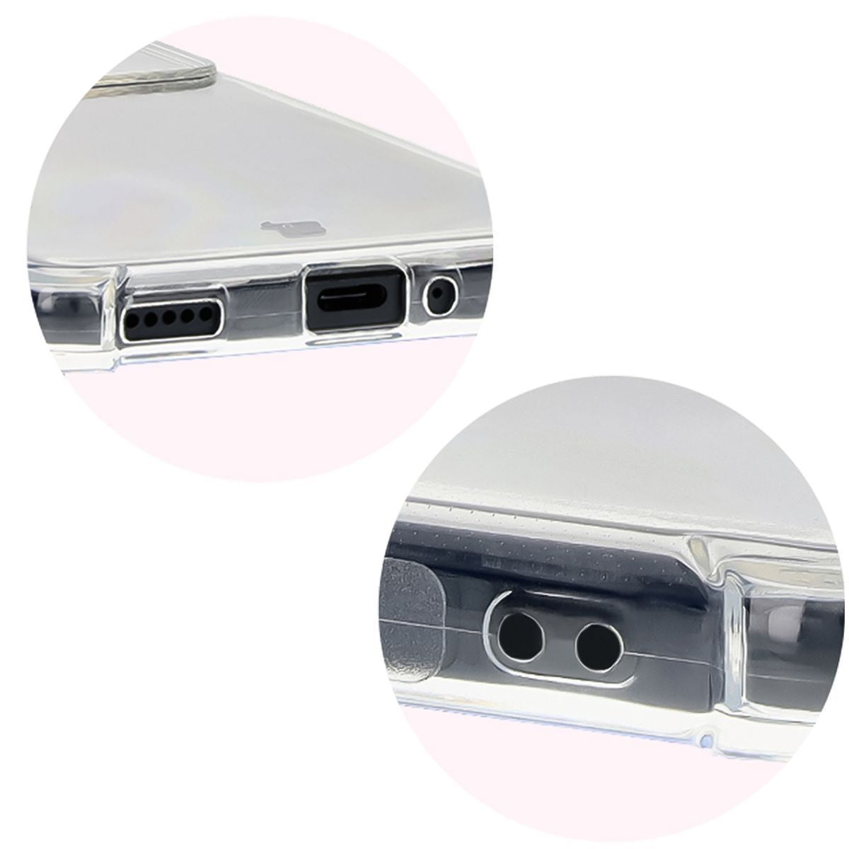 Flexible Handyhülle für Xiaomi Poco F6 Pro, Bizon Case Salpa, Transparent