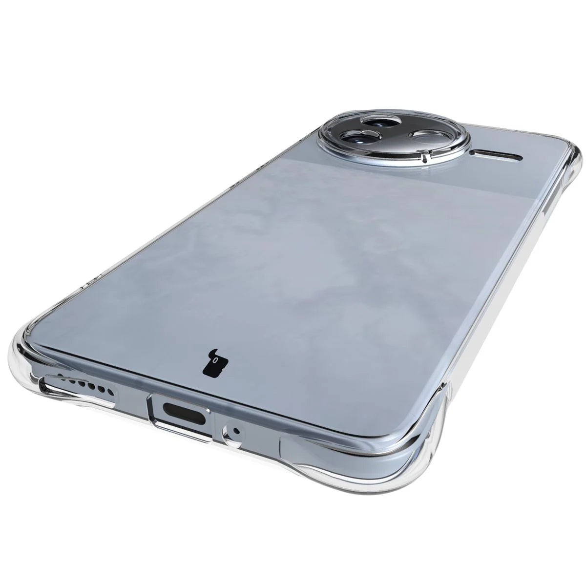 Flexible Handyhülle für Xiaomi Poco F7 Pro, Bizon Case Salpa, Transparent