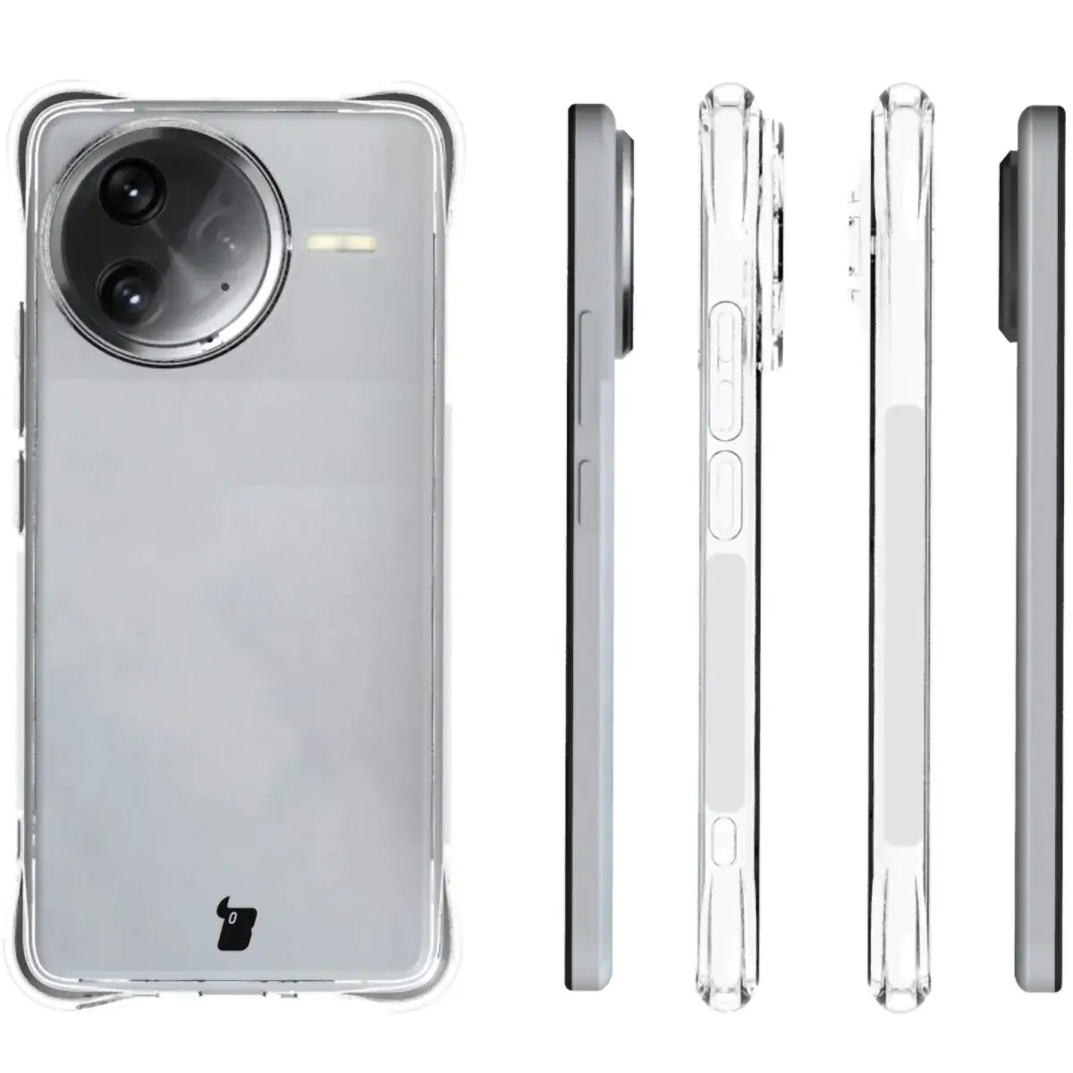 Flexible Handyhülle für Xiaomi Poco F7 Ultra, Bizon Case Salpa, Transparent