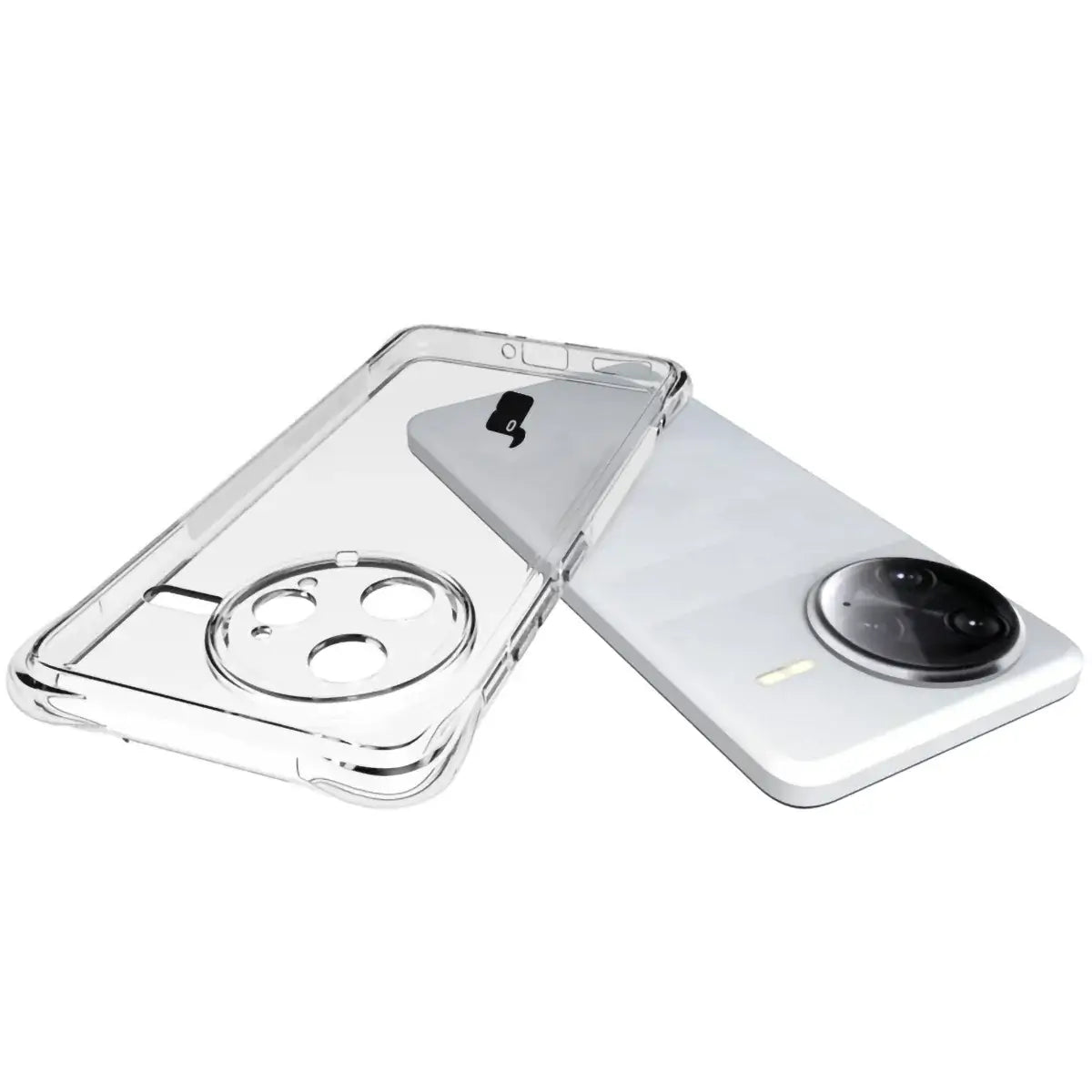 Flexible Handyhülle für Xiaomi Poco F7 Ultra, Bizon Case Salpa, Transparent